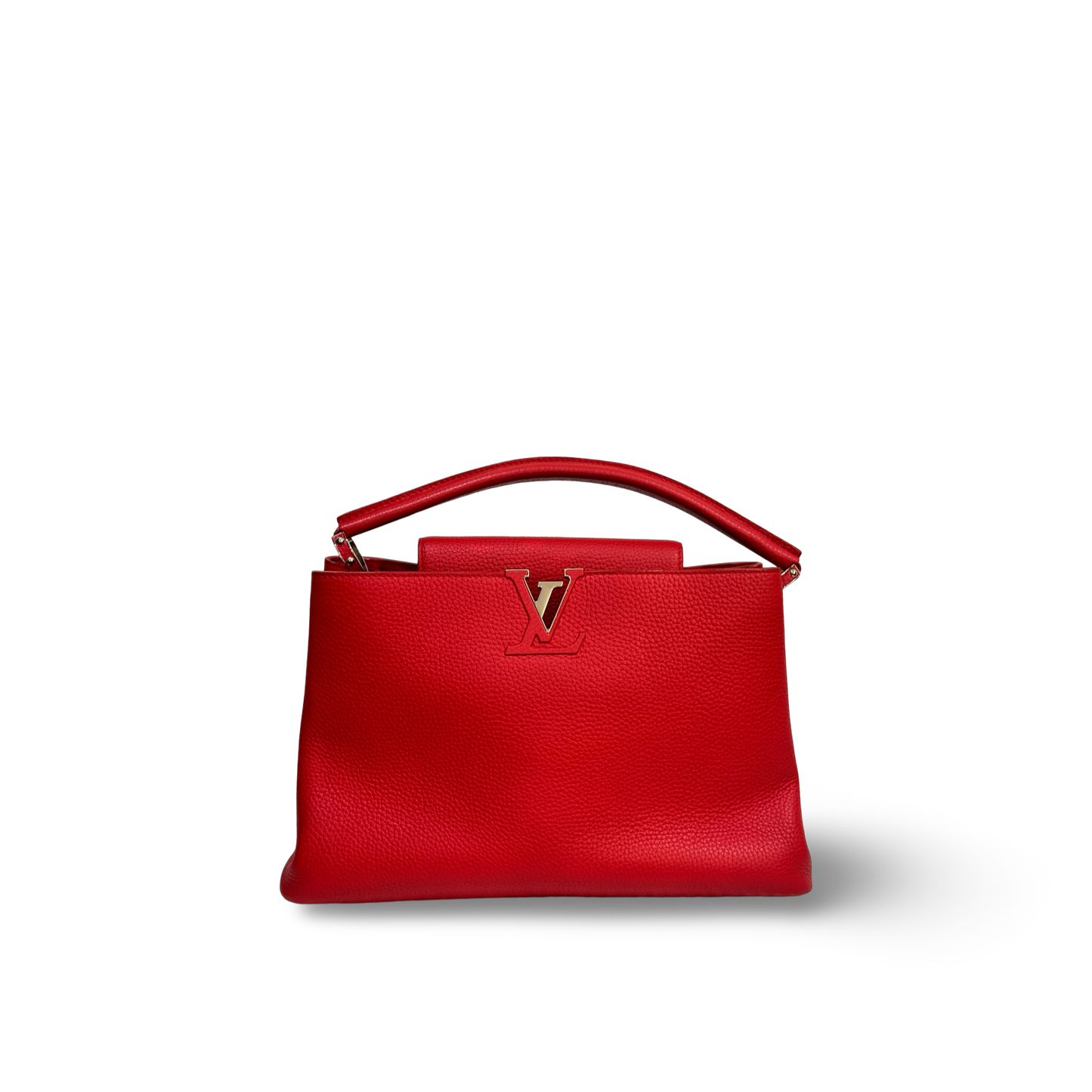 Louis Vuitton Capucines GM Bag Red