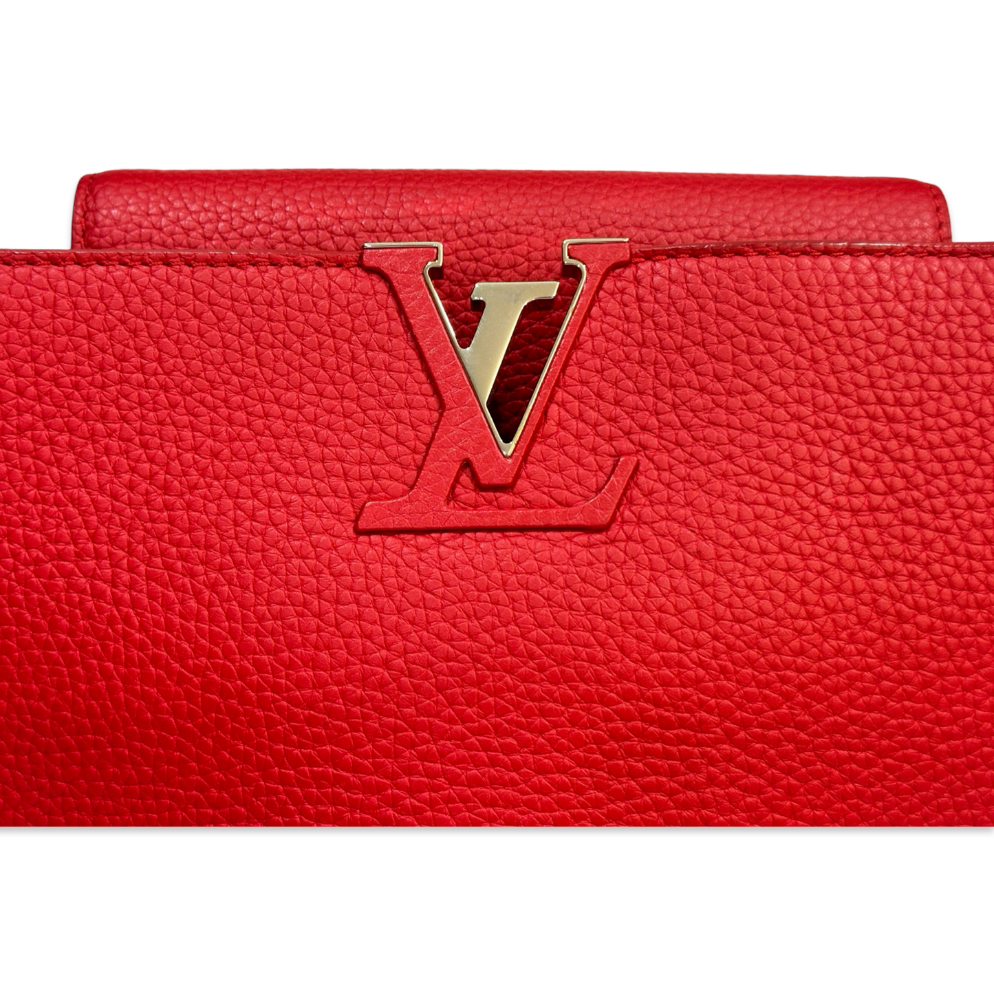 Louis Vuitton Capucines GM Bag Red