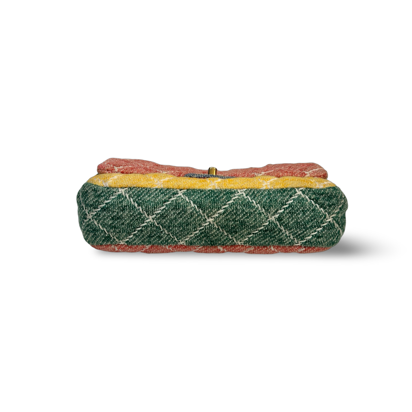 Chanel Classic Tweed Muticolor Medium CF Rainbow
