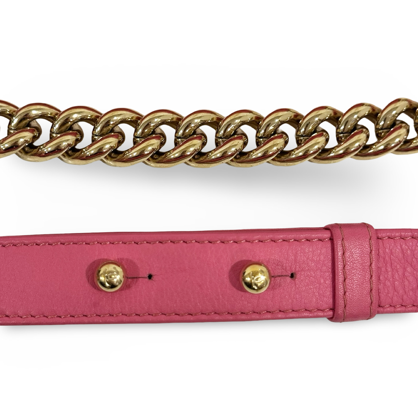Chanel Quilted Calfskin Medium Pink Boy Bag - GHW / Pink