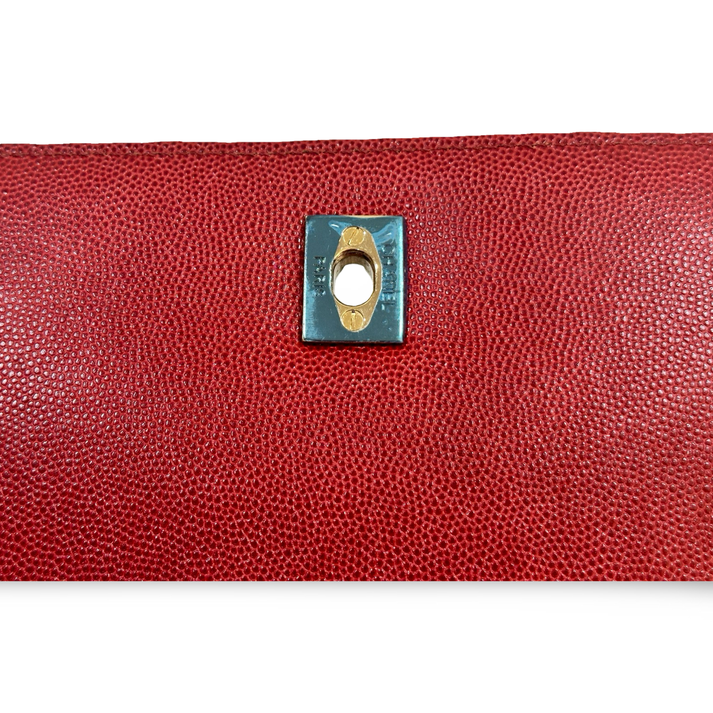 Chanel Classic Caviar Large Business Affinity Flap Red