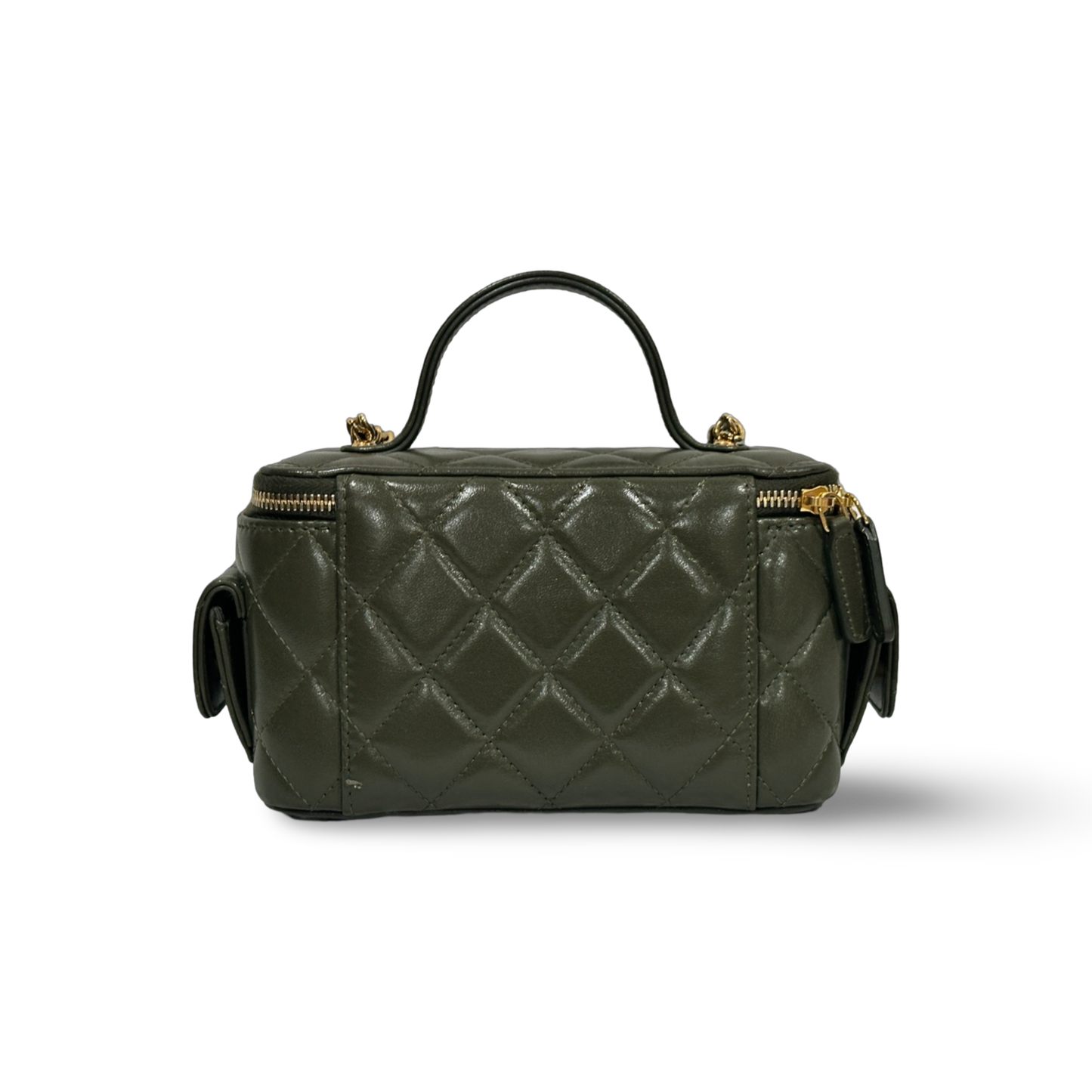 Chanel Lambskin Cargo Vanity Case