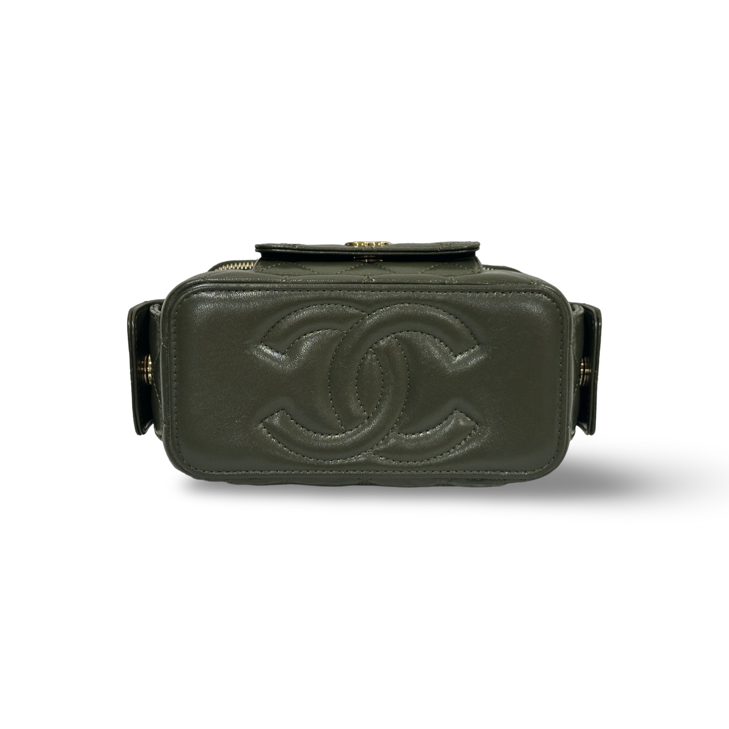 Chanel Lambskin Cargo Vanity Case