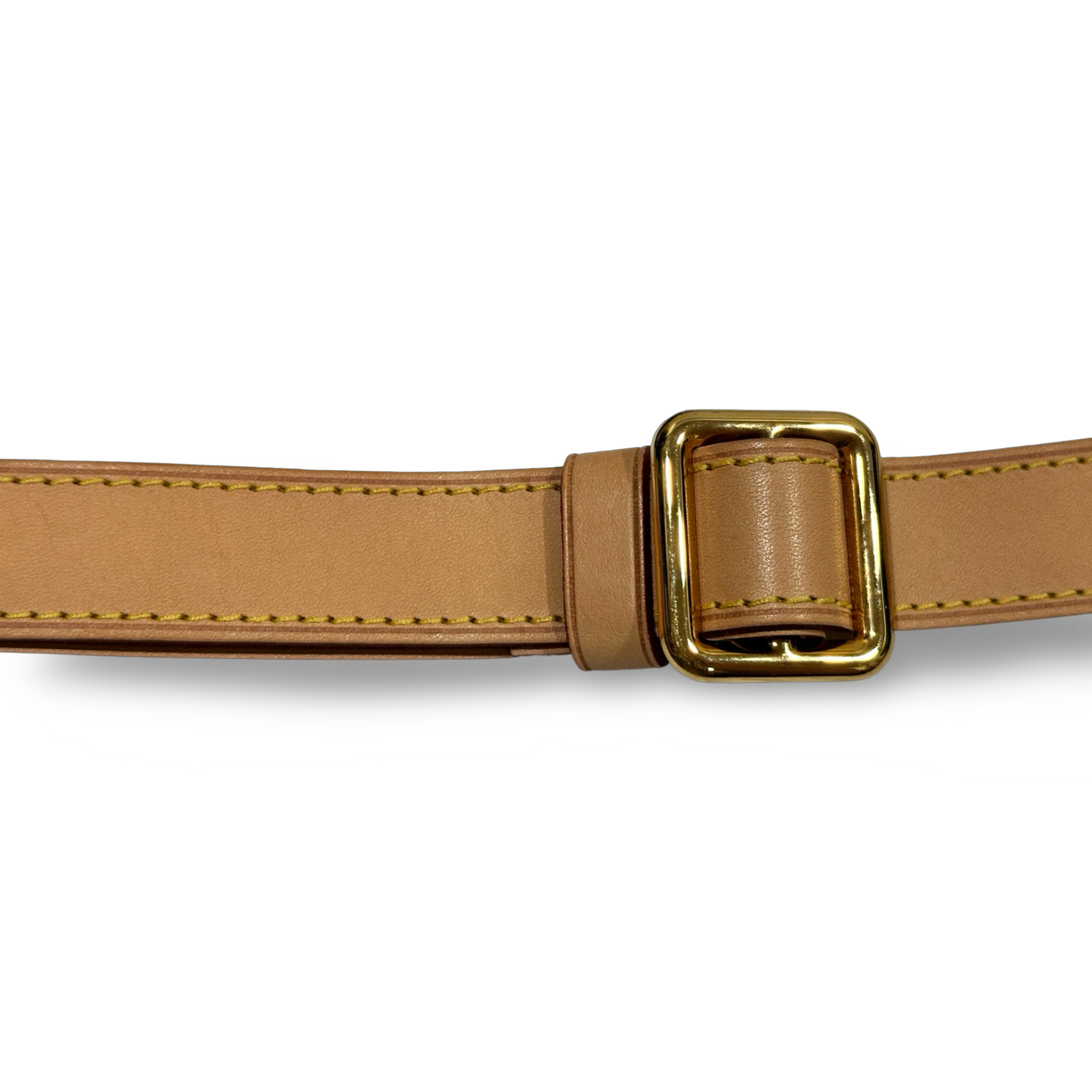 Louis Vuitton Pouch Waist Bag Gold Brown