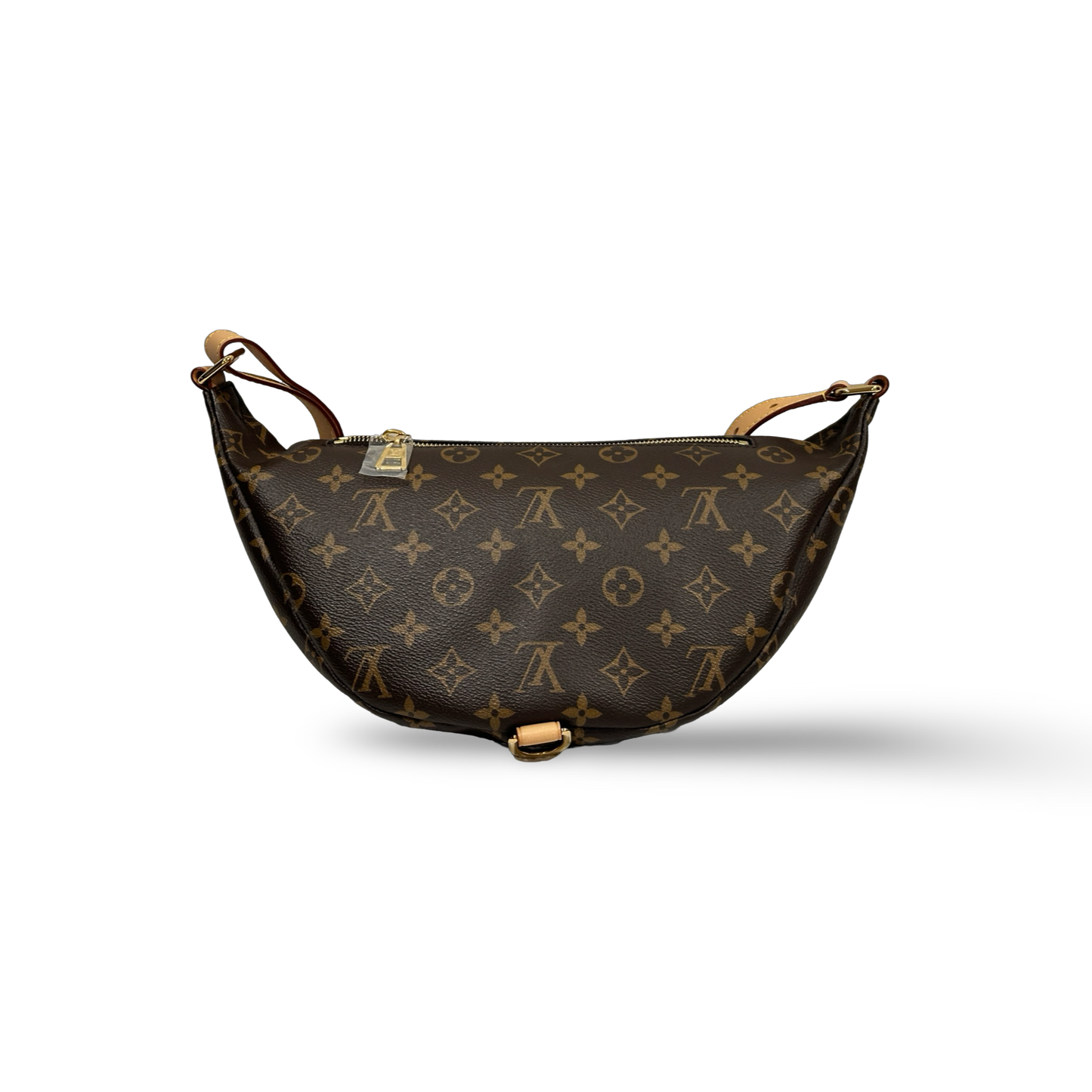 Louis Vuitton Pouch Waist Bag Gold Brown