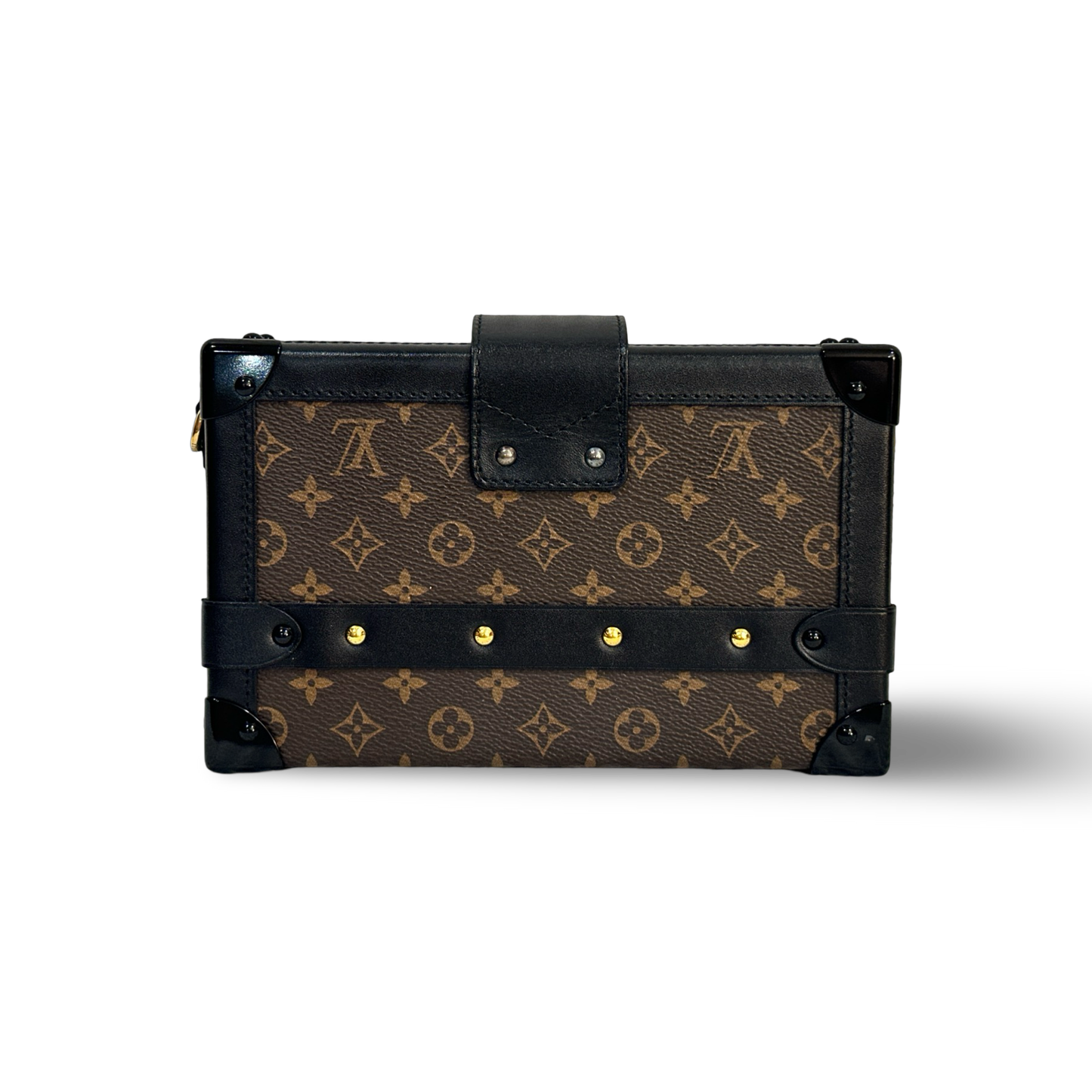 Louis Vuitton Monogram Petite Malle Beige Box (Brown)