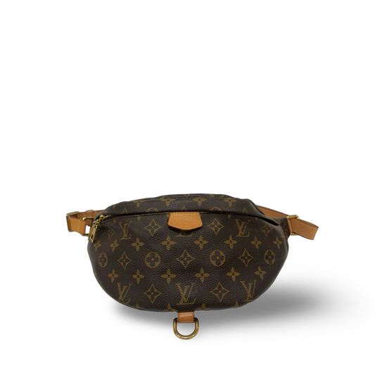 Louis Vuitton Monogram Bum Bag Waist Bag- GHW / Brown