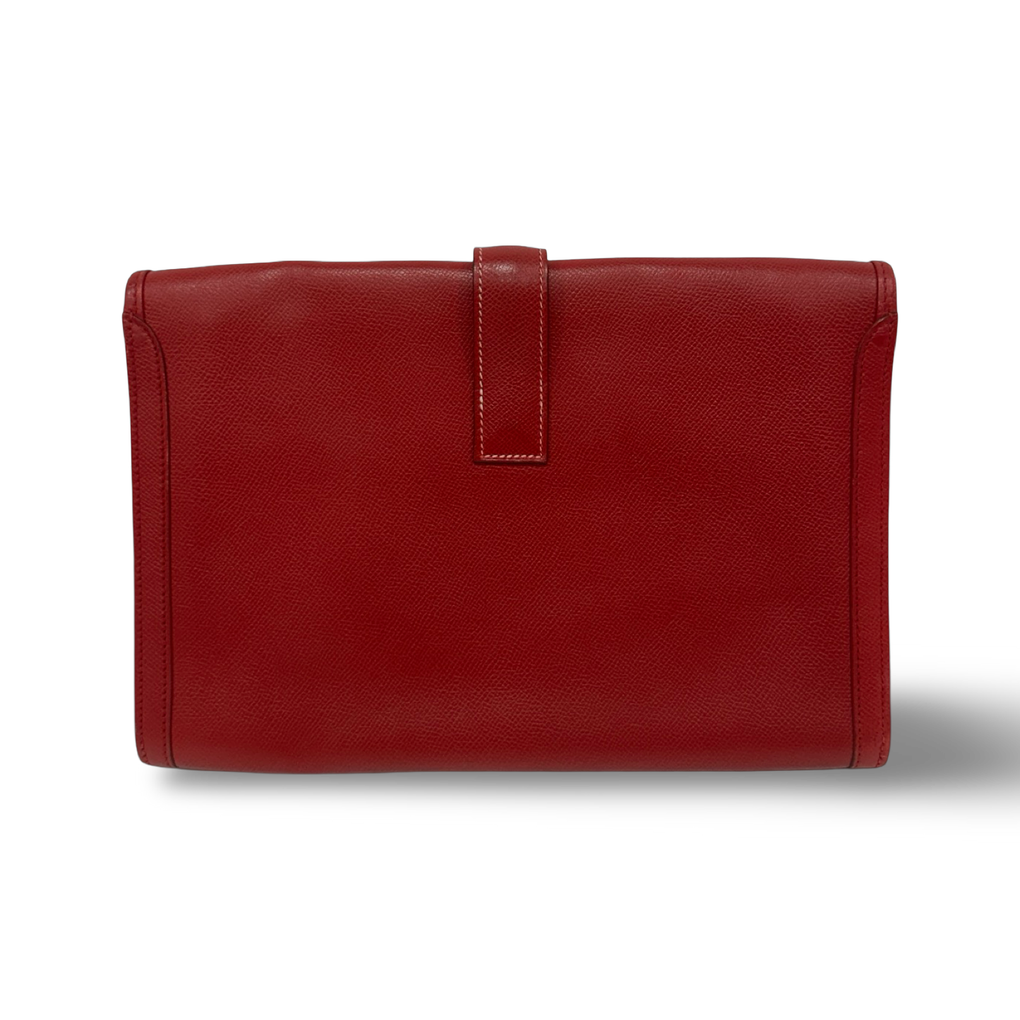 Hermes Epsom Jige PM Clutch - Red