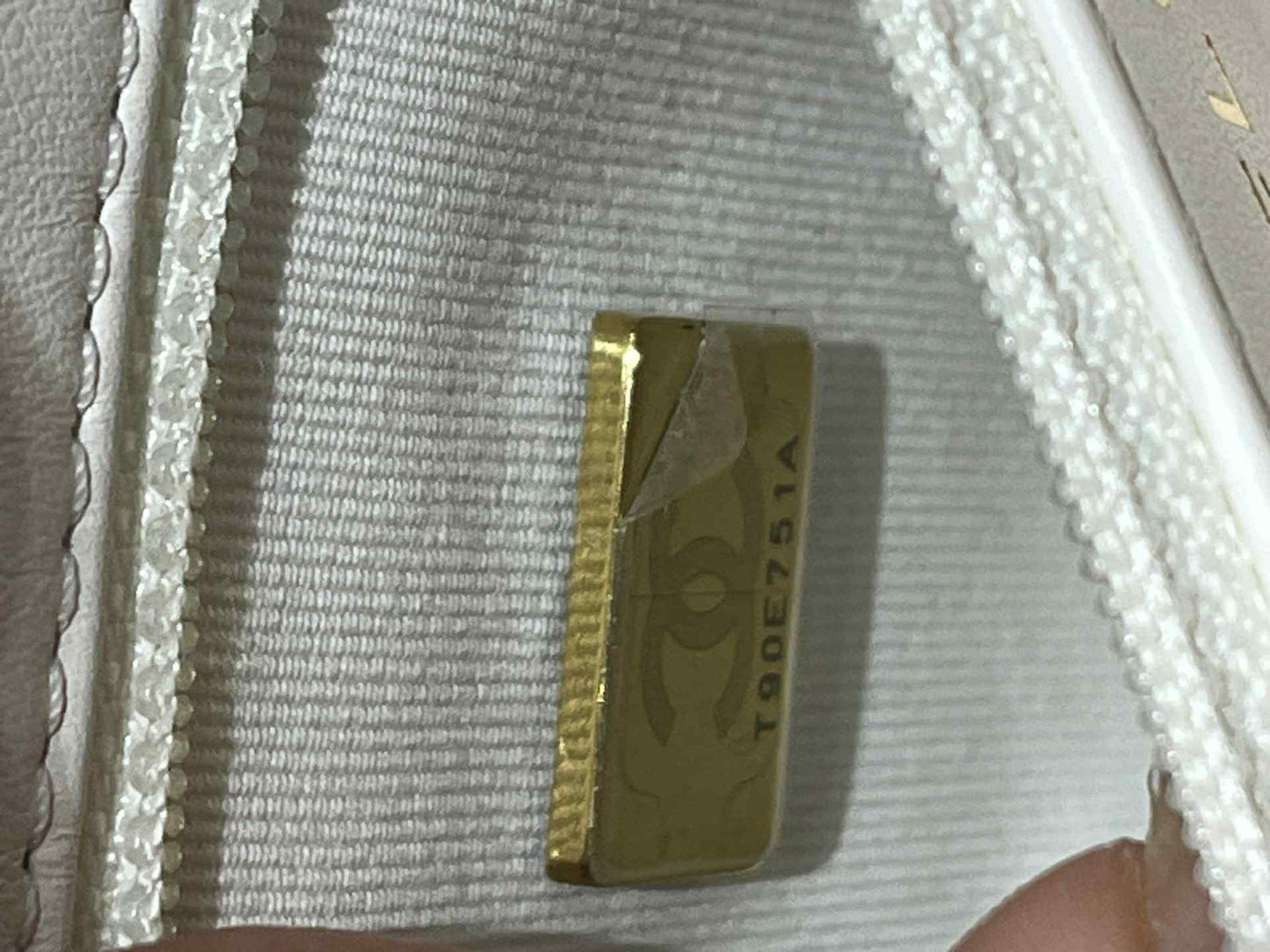 Chanel Quilted Calfskin Medium Kelly Bag - GHW / White