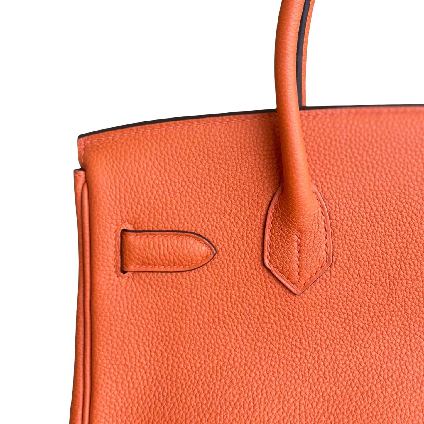 Hermes Togo Birkin 30 - GHW / Orange