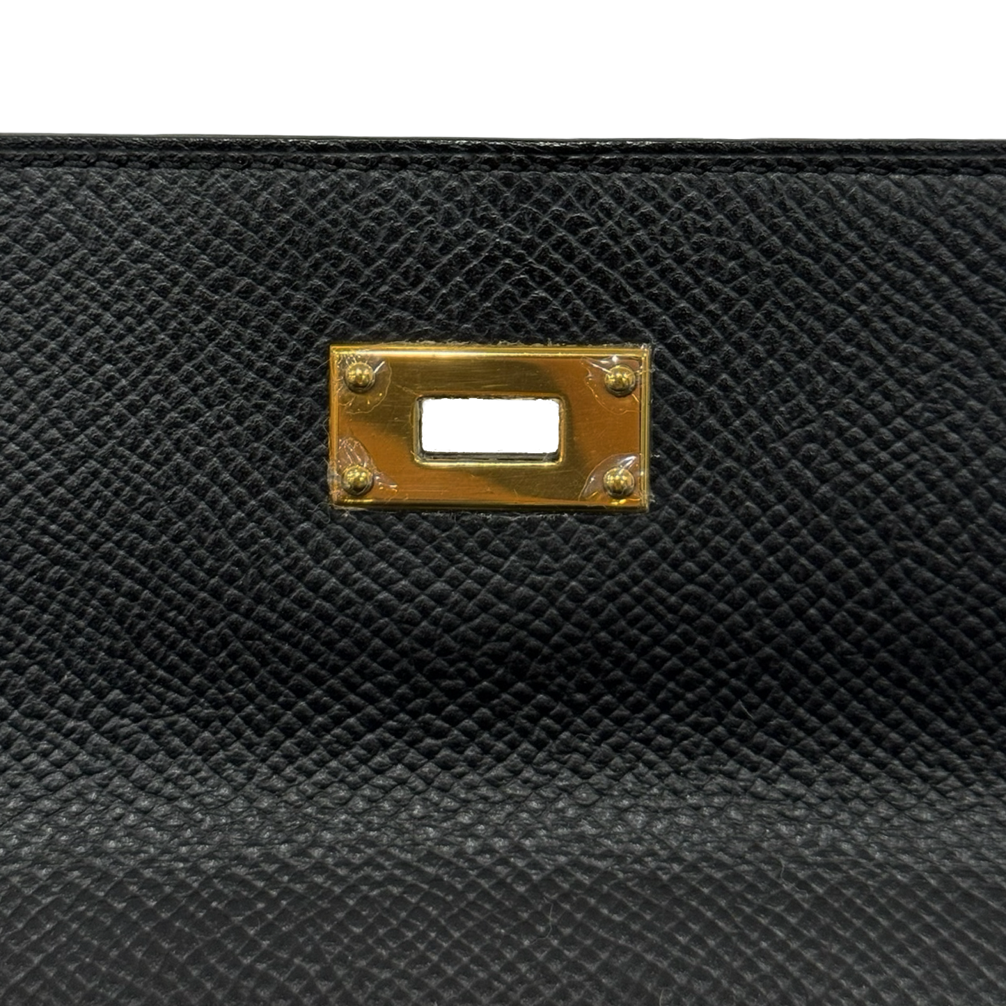 Hermes Epsom Kelly Wallet To Go - GHW / Navy