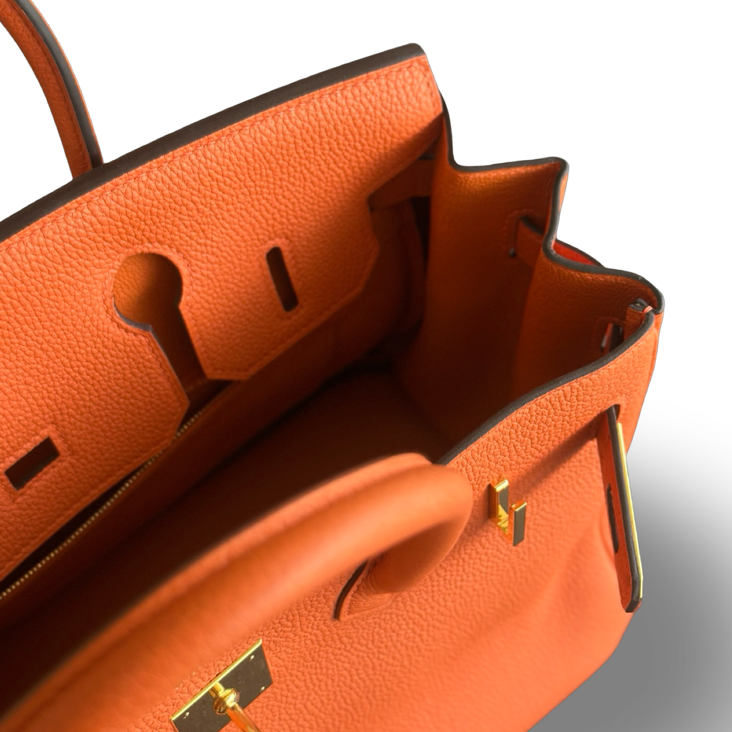 Hermes Togo Birkin 30 - GHW / Orange