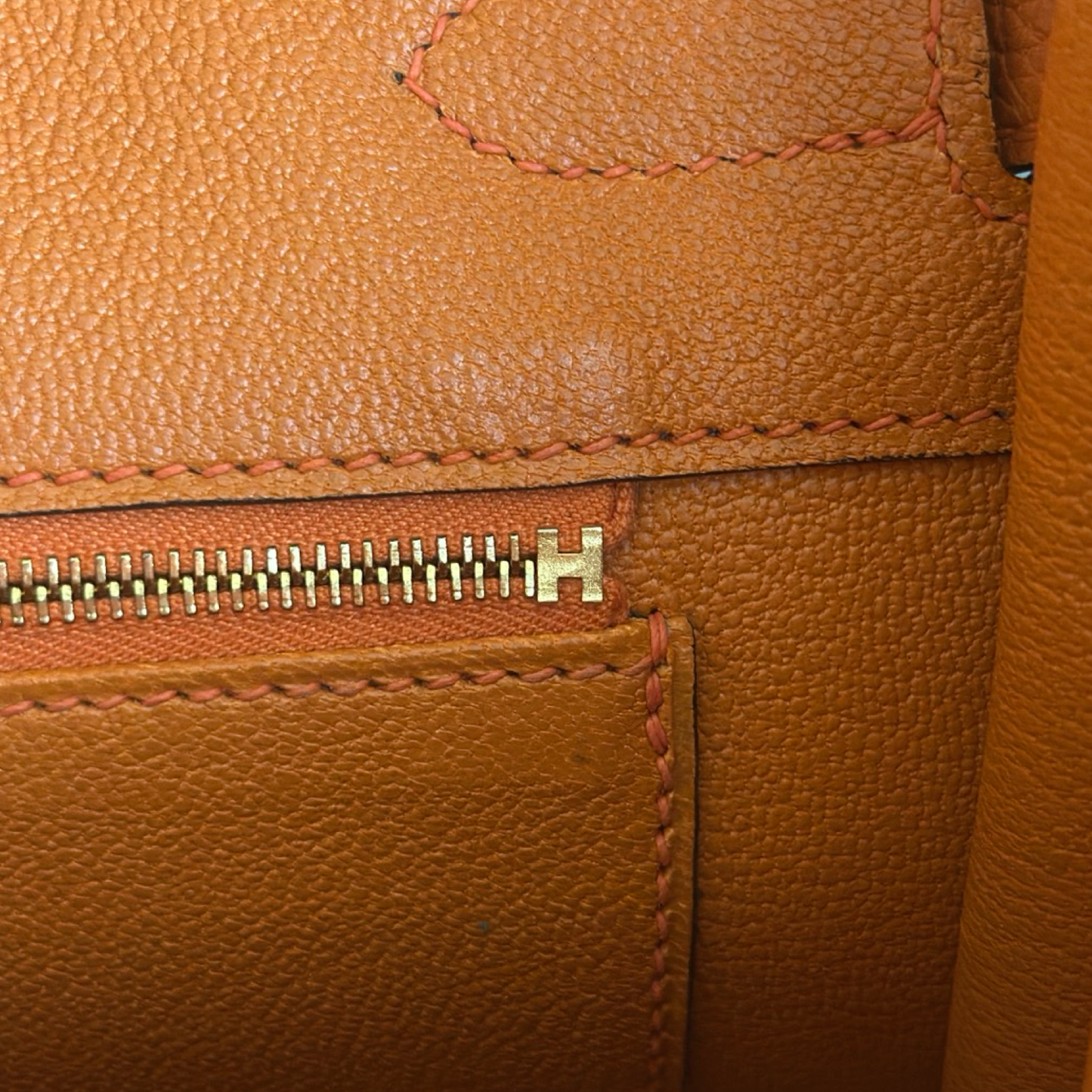 Hermes Togo Birkin 30 - GHW / Orange