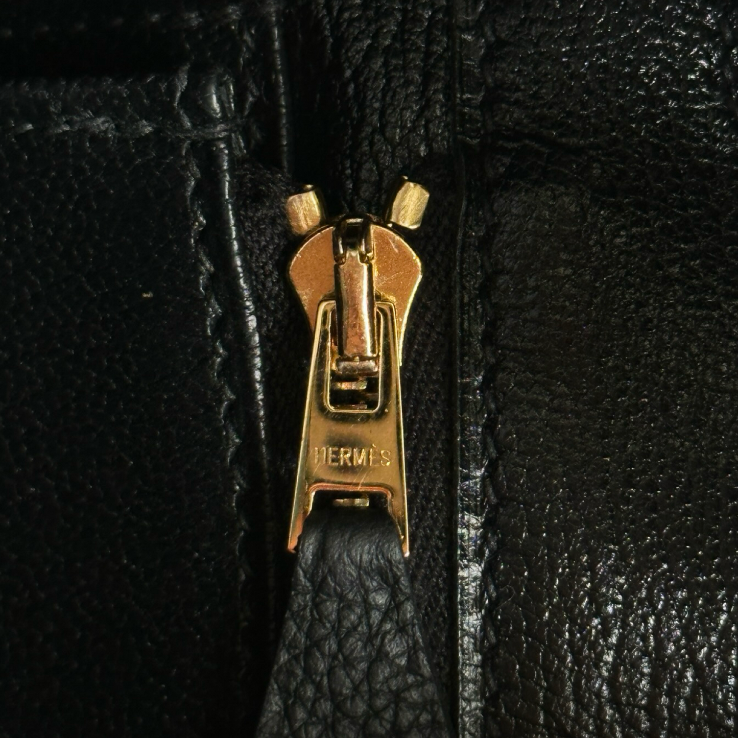 Hermes Togo 30 Birkin Bag  - GHW / Black