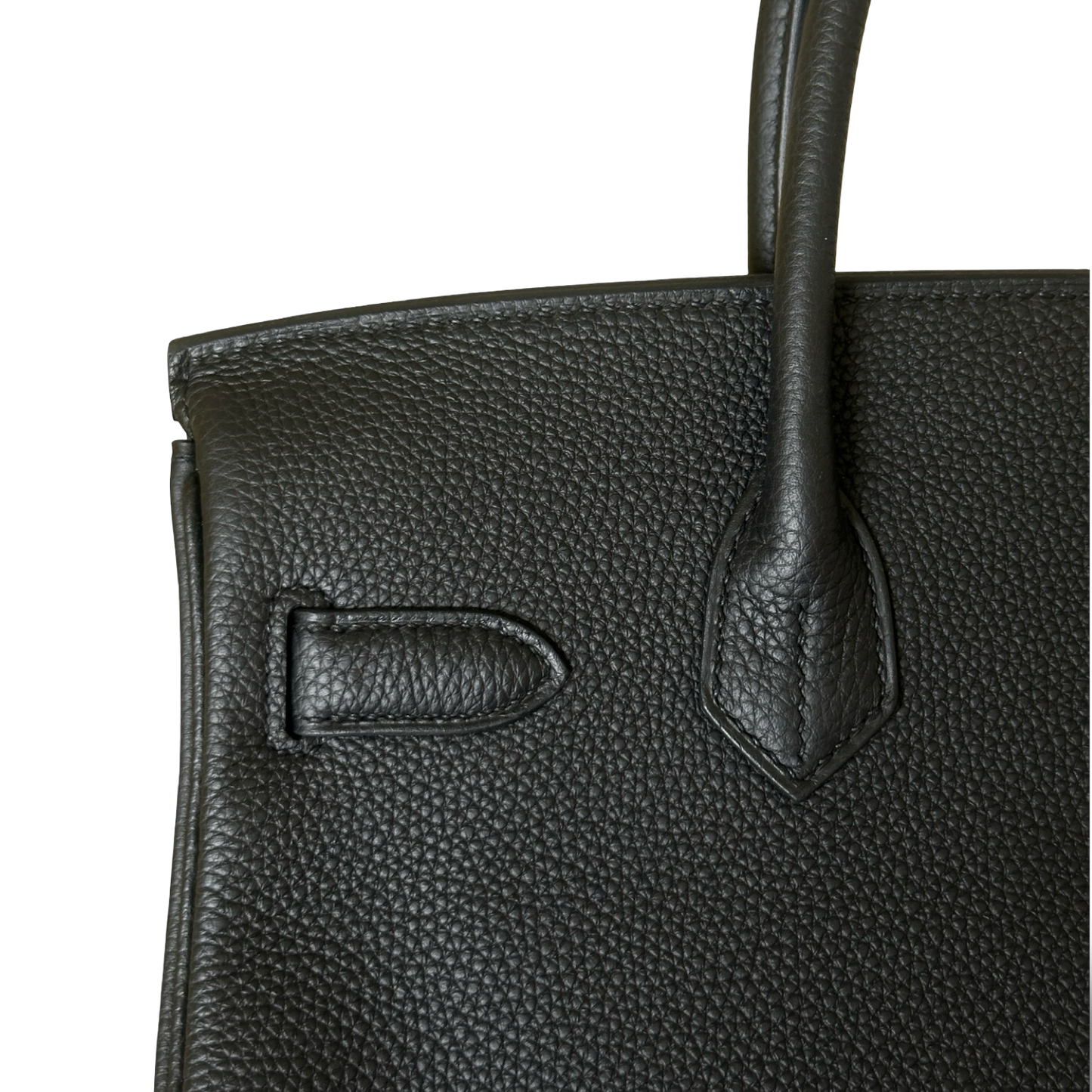 Hermes Togo 30 Birkin Bag  - GHW / Black