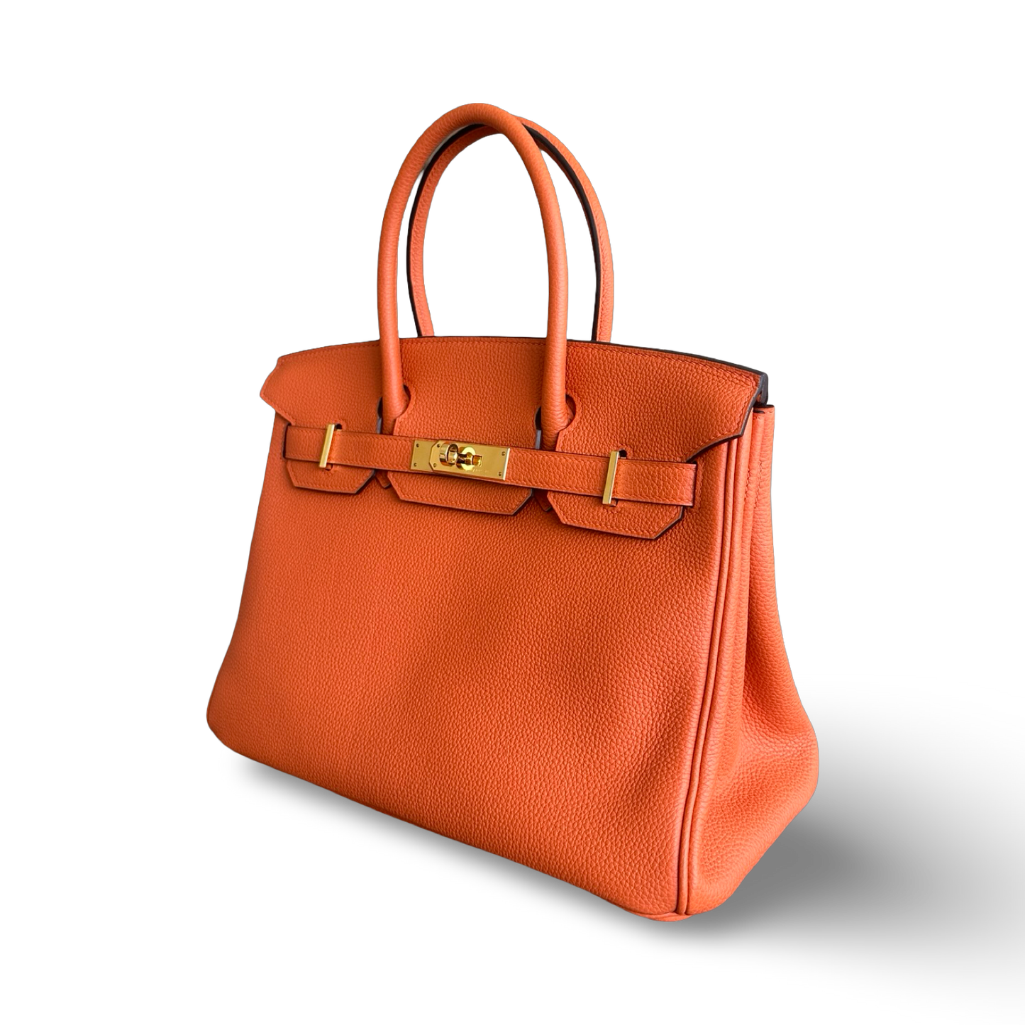 Hermes Togo Birkin 30 - GHW / Orange