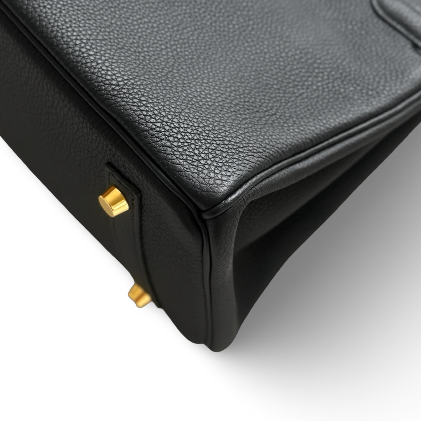 Hermes Togo 30 Birkin Bag  - GHW / Black