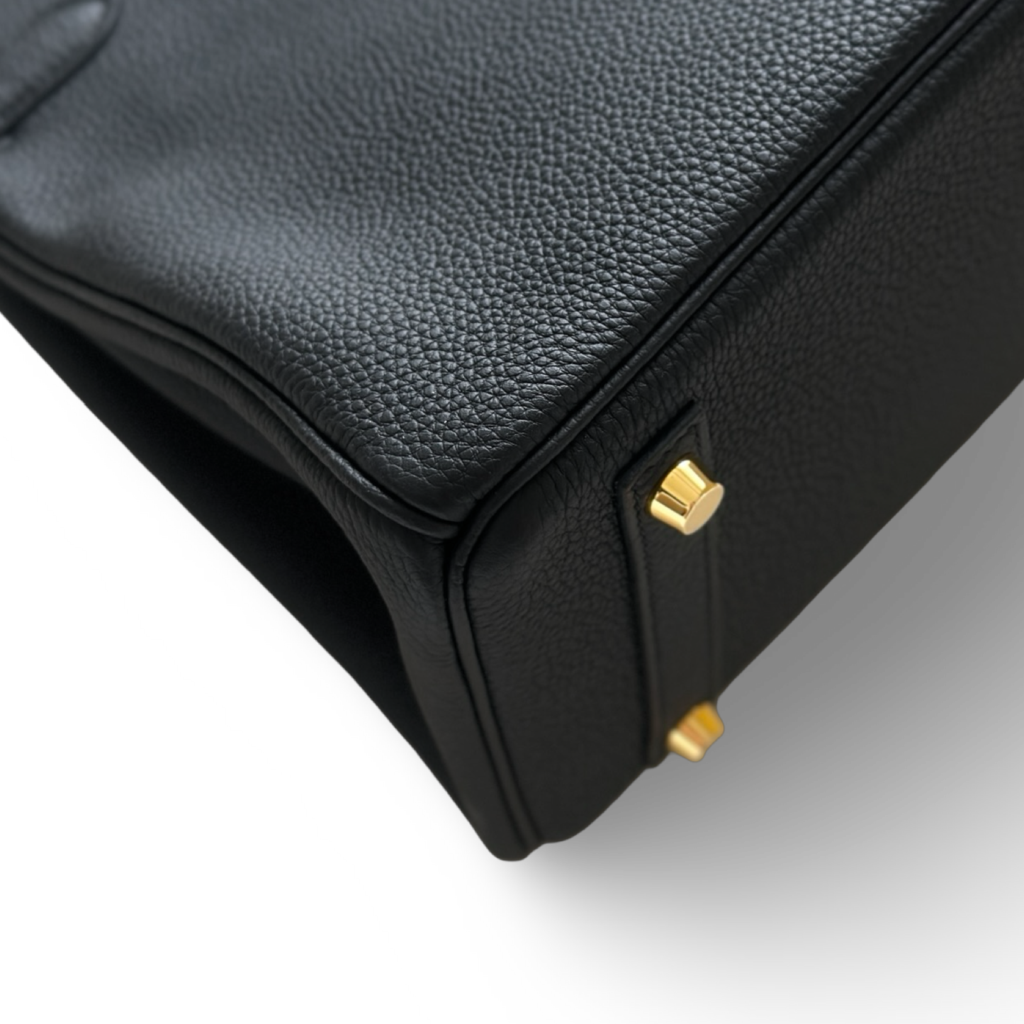 Hermes Togo 30 Birkin Bag  - GHW / Black