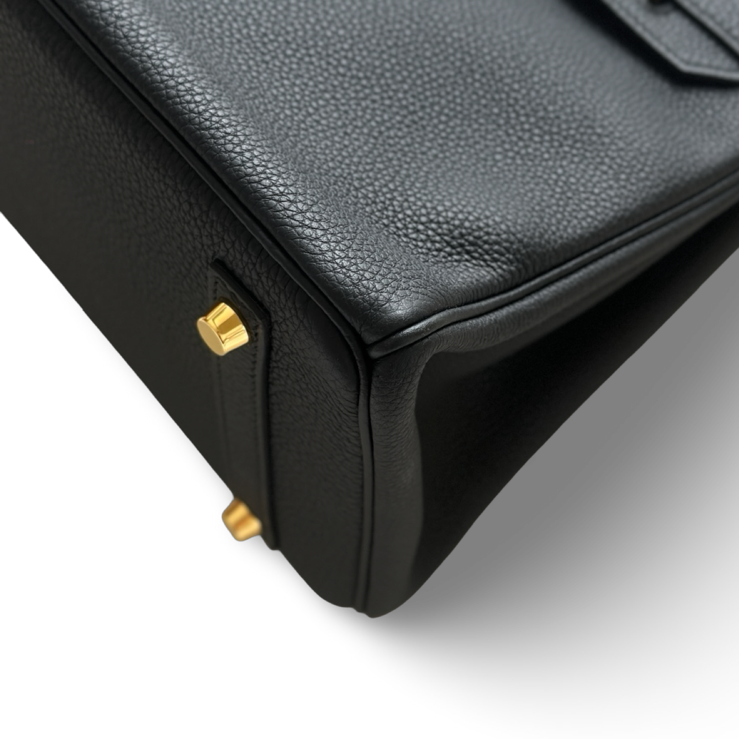 Hermes Togo 30 Birkin Bag  - GHW / Black