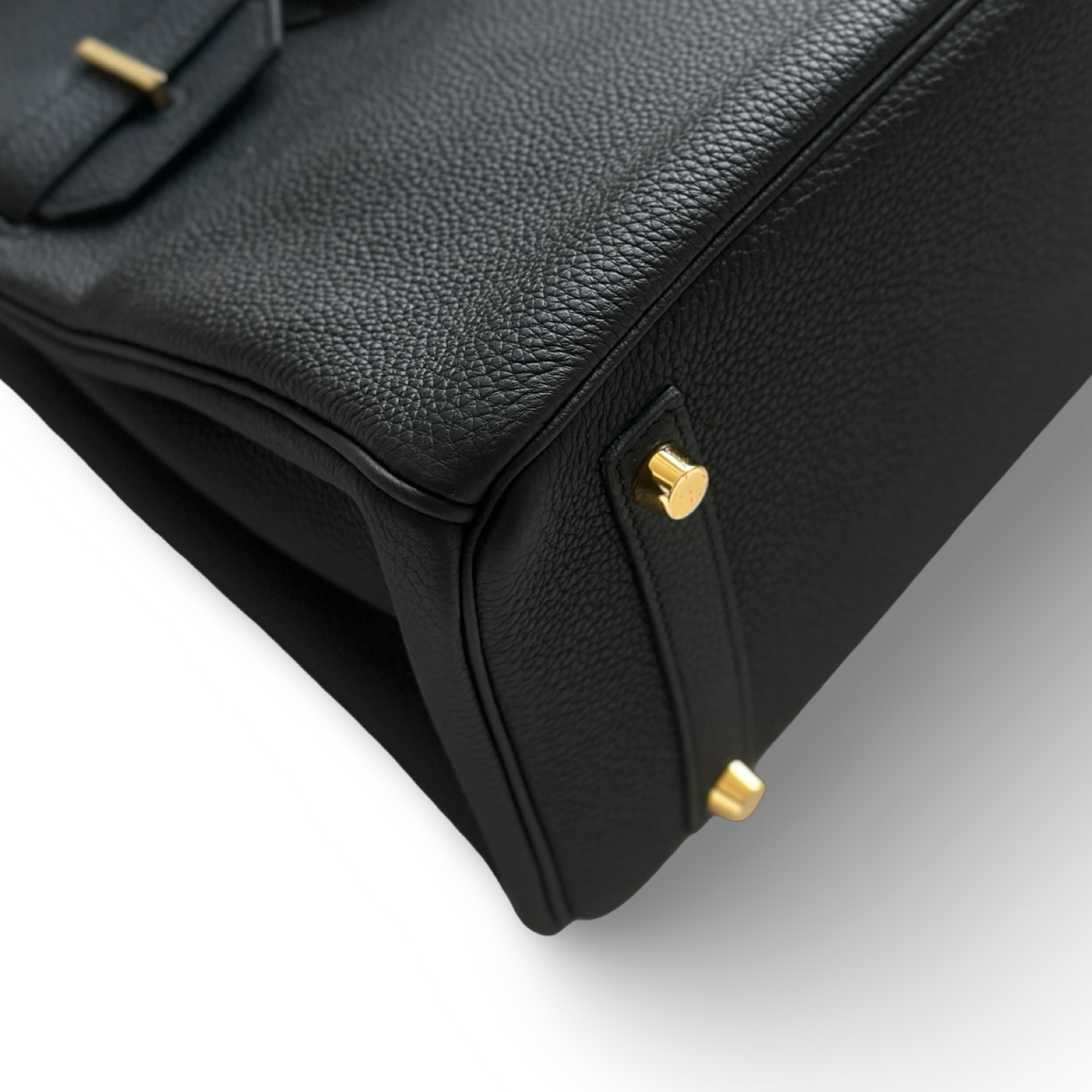 Hermes Togo 30 Birkin Bag  - GHW / Black