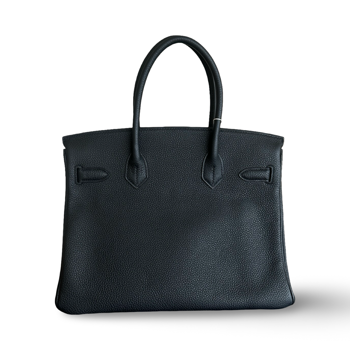 Hermes Togo 30 Birkin Bag  - GHW / Black