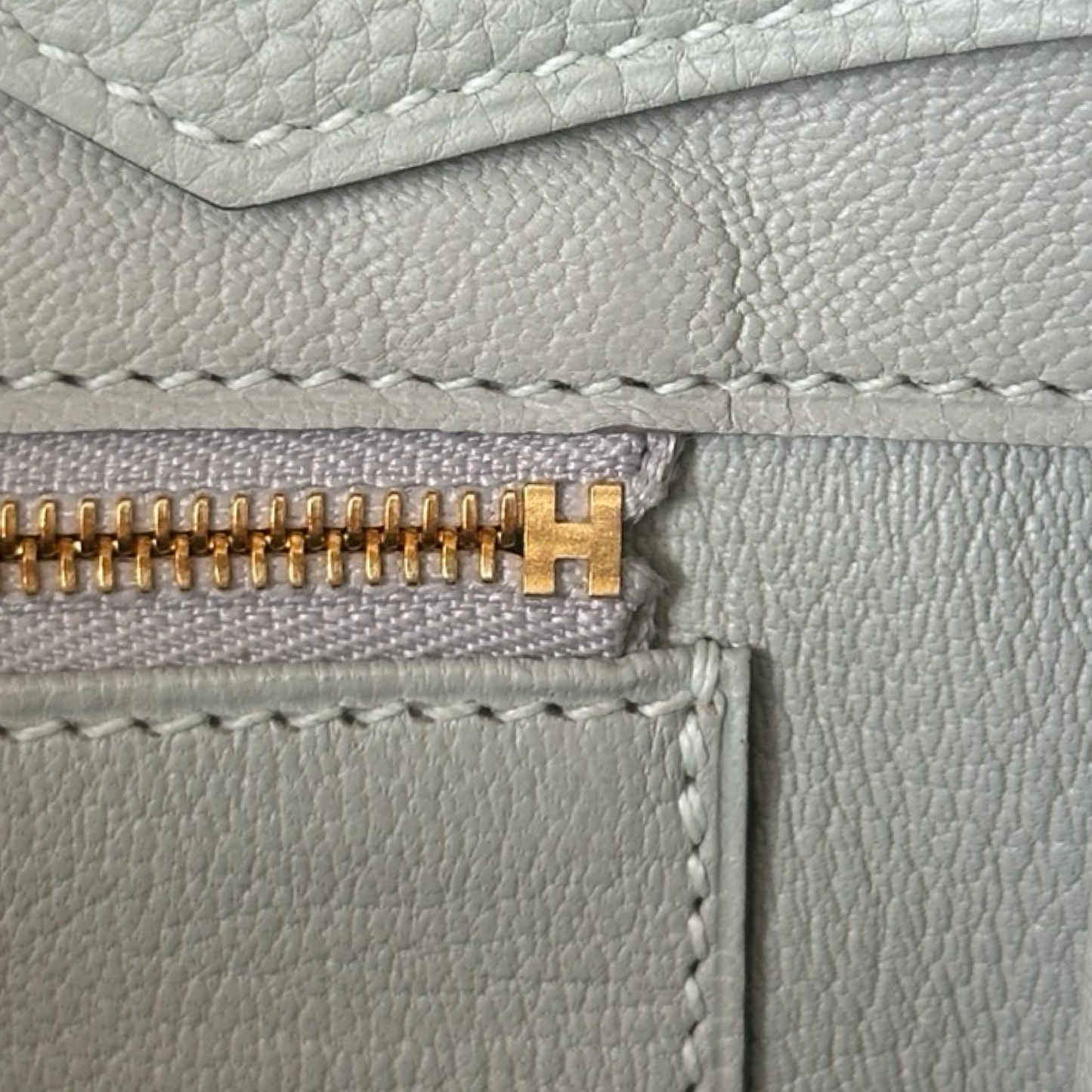 Hermes Togo 30 Birkin Bag - GHW / Gris Perle