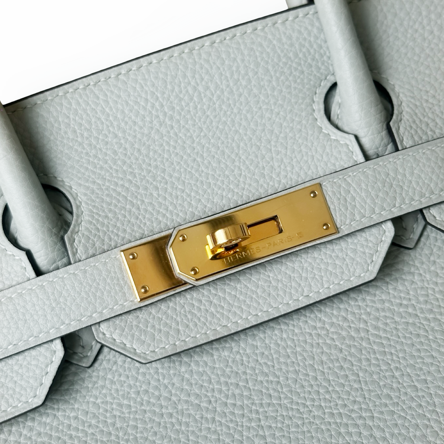 Hermes Togo 30 Birkin Bag - GHW / Gris Perle