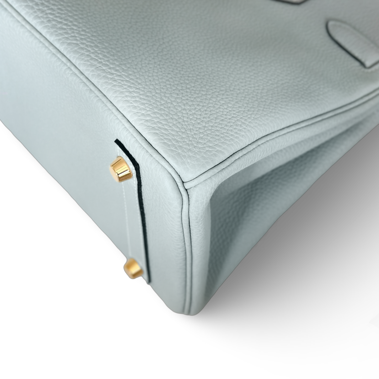 Hermes Togo 30 Birkin Bag - GHW / Gris Perle