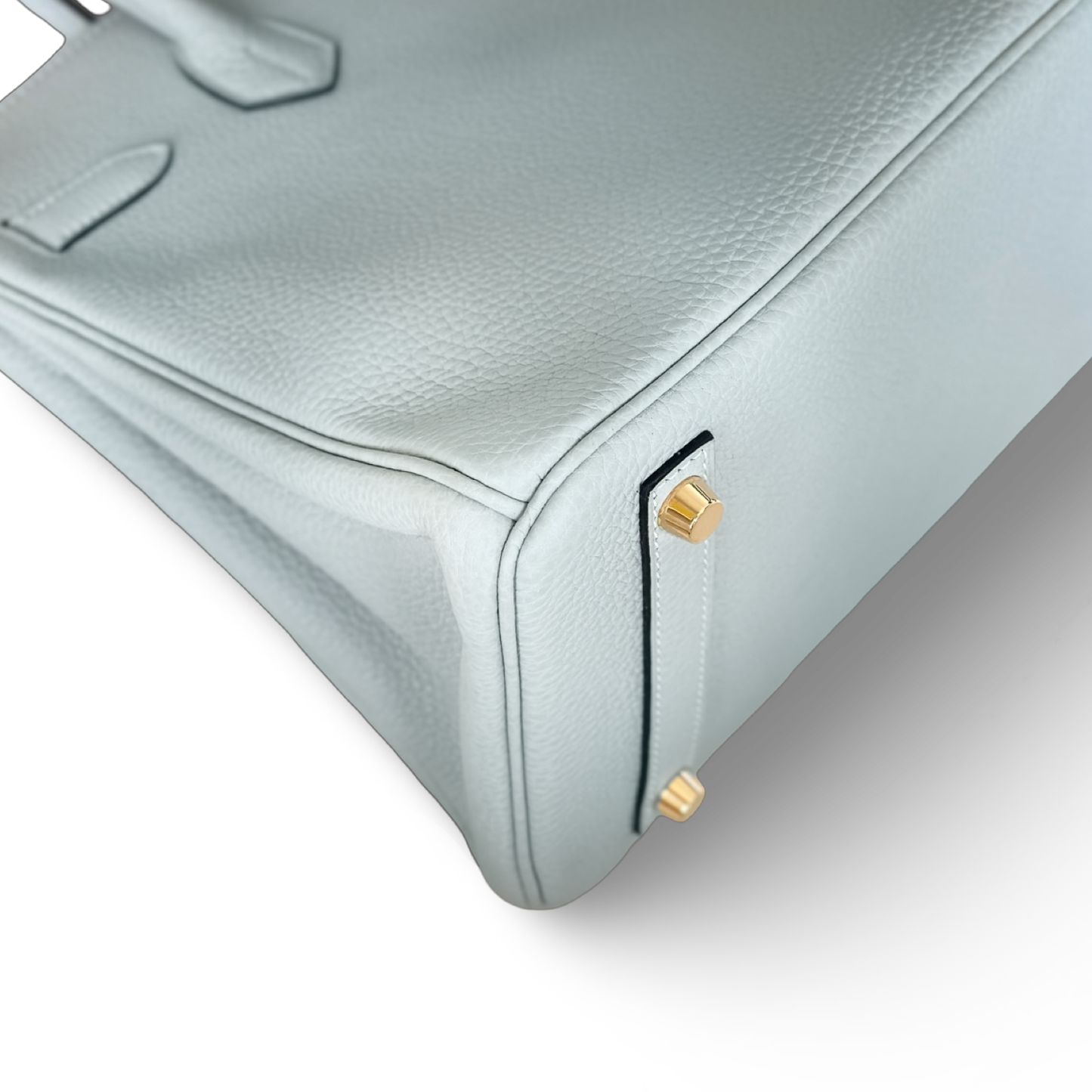 Hermes Togo 30 Birkin Bag - GHW / Gris Perle