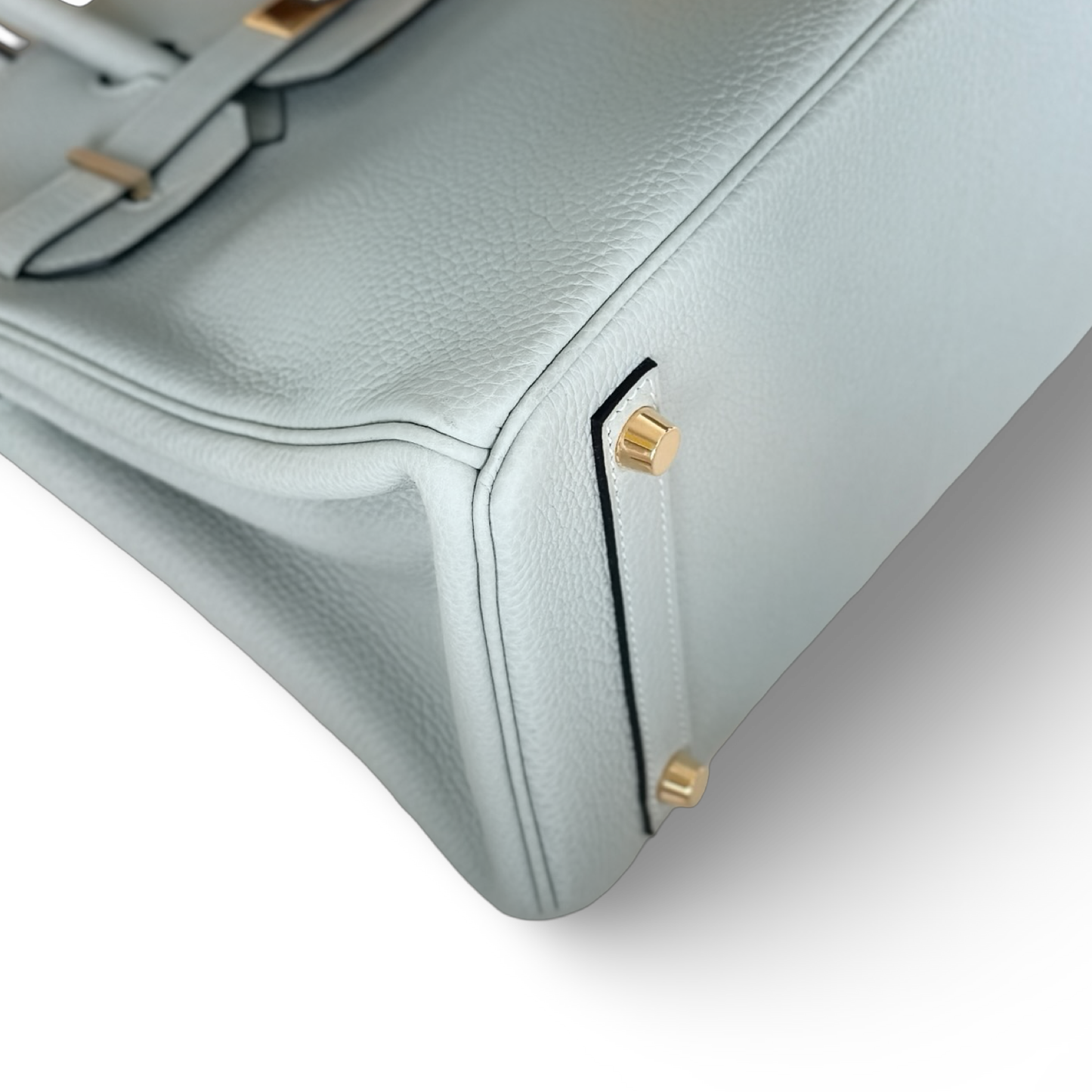 Hermes Togo 30 Birkin Bag - GHW / Gris Perle