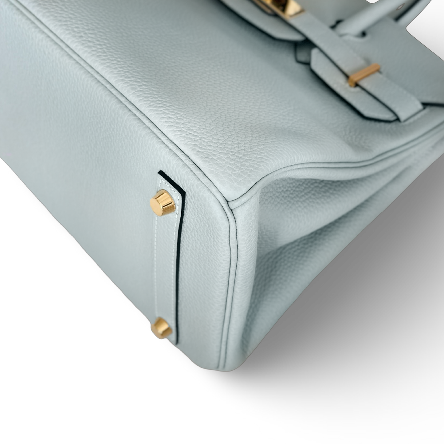 Hermes Togo 30 Birkin Bag - GHW / Gris Perle