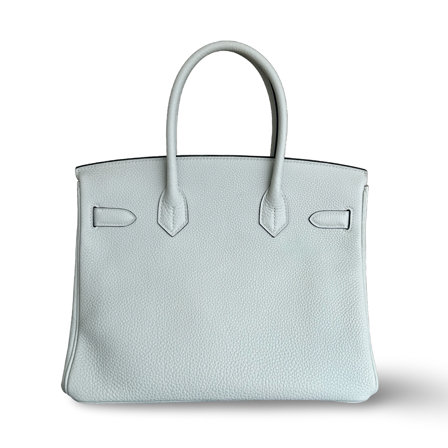 Hermes Togo 30 Birkin Bag - GHW / Gris Perle