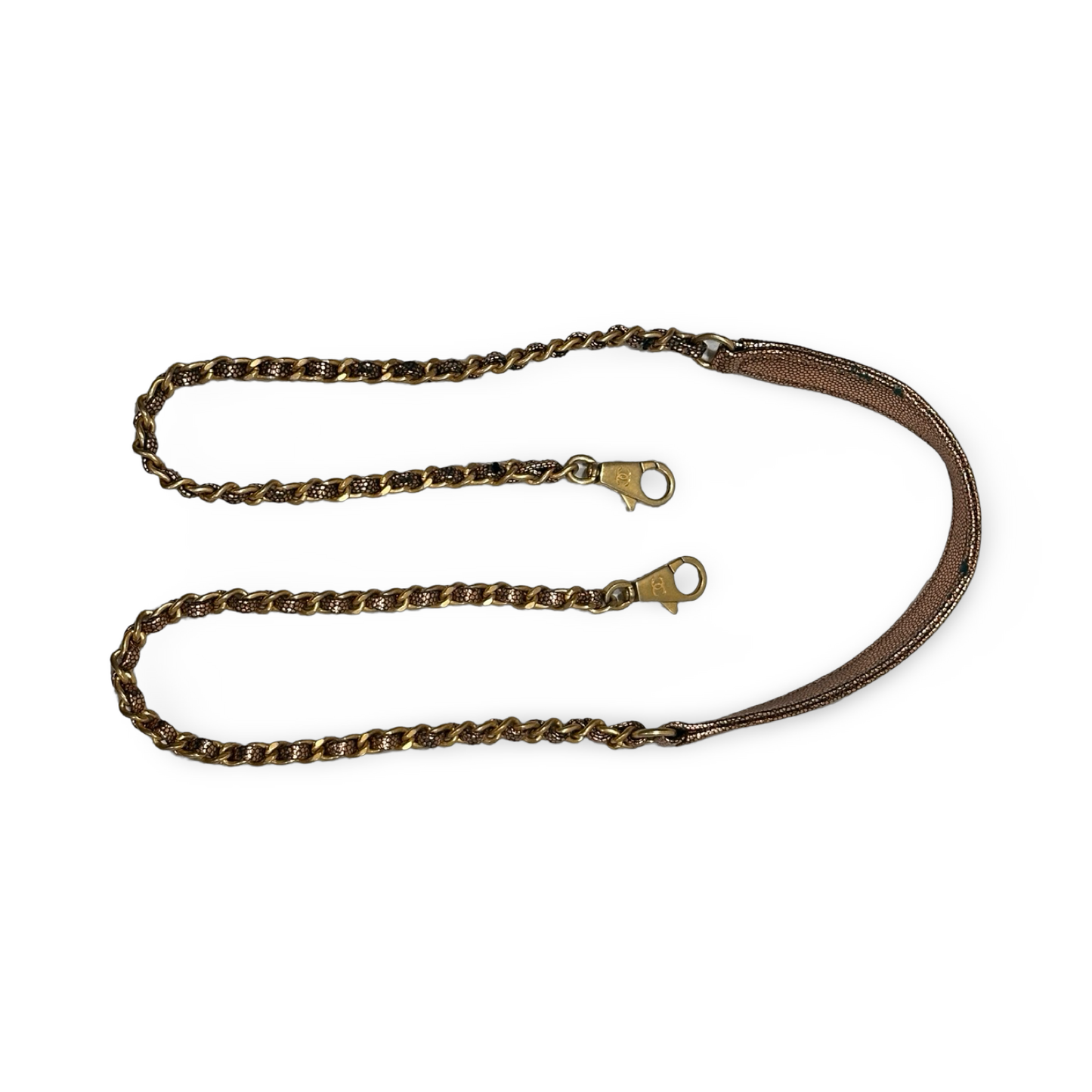 Chanel Caviar Medium Coco Handle Flap Bronze