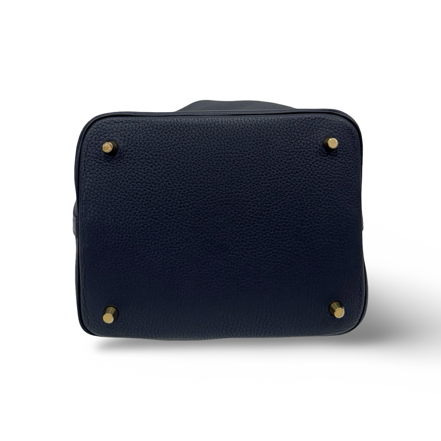Hermes Togo 22 Picotine Bag - GHW /Navy