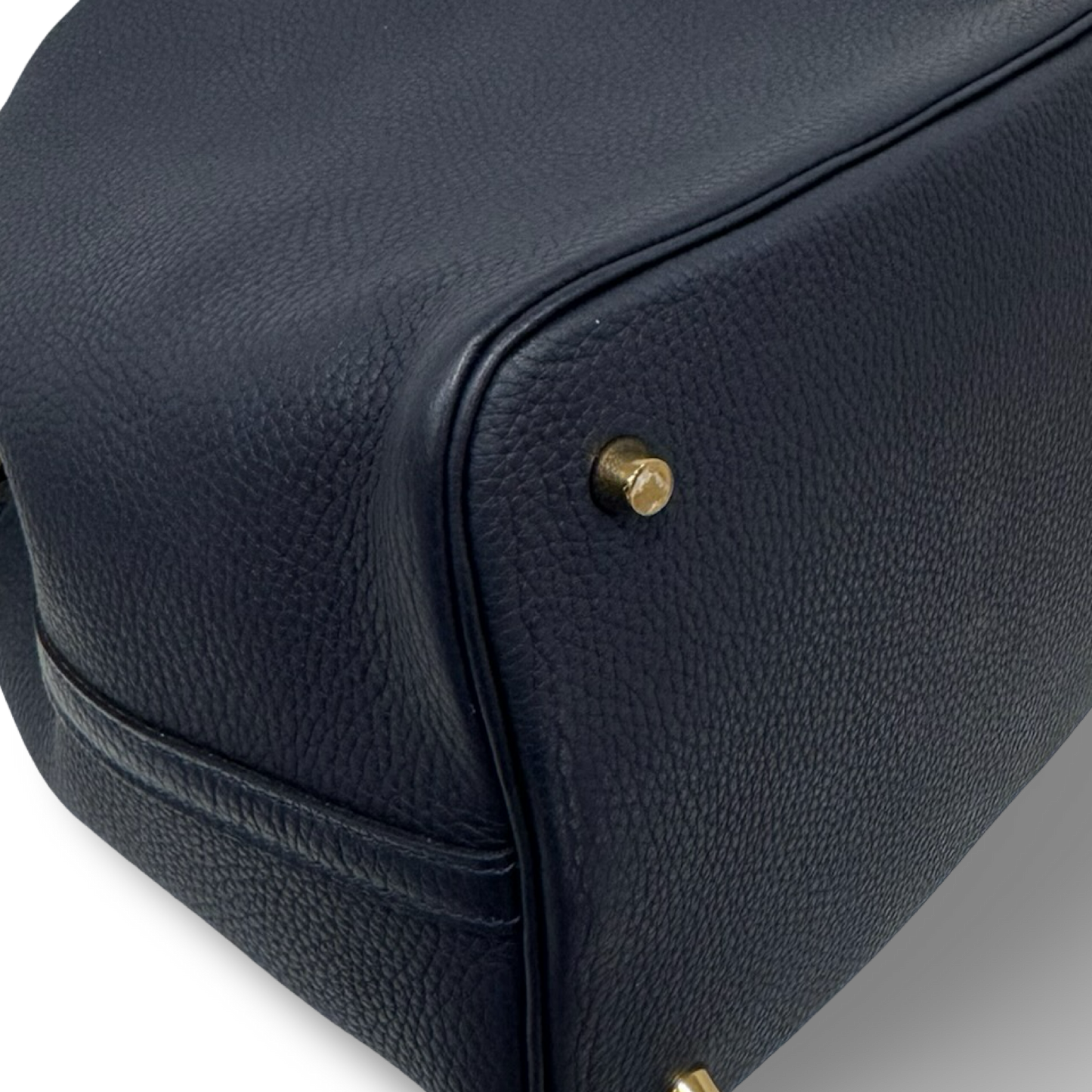 Hermes Togo 22 Picotine Bag - GHW /Navy