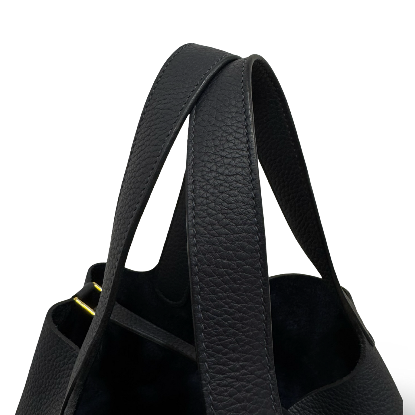Hermes Togo 22 Picotine Bag - GHW /Navy