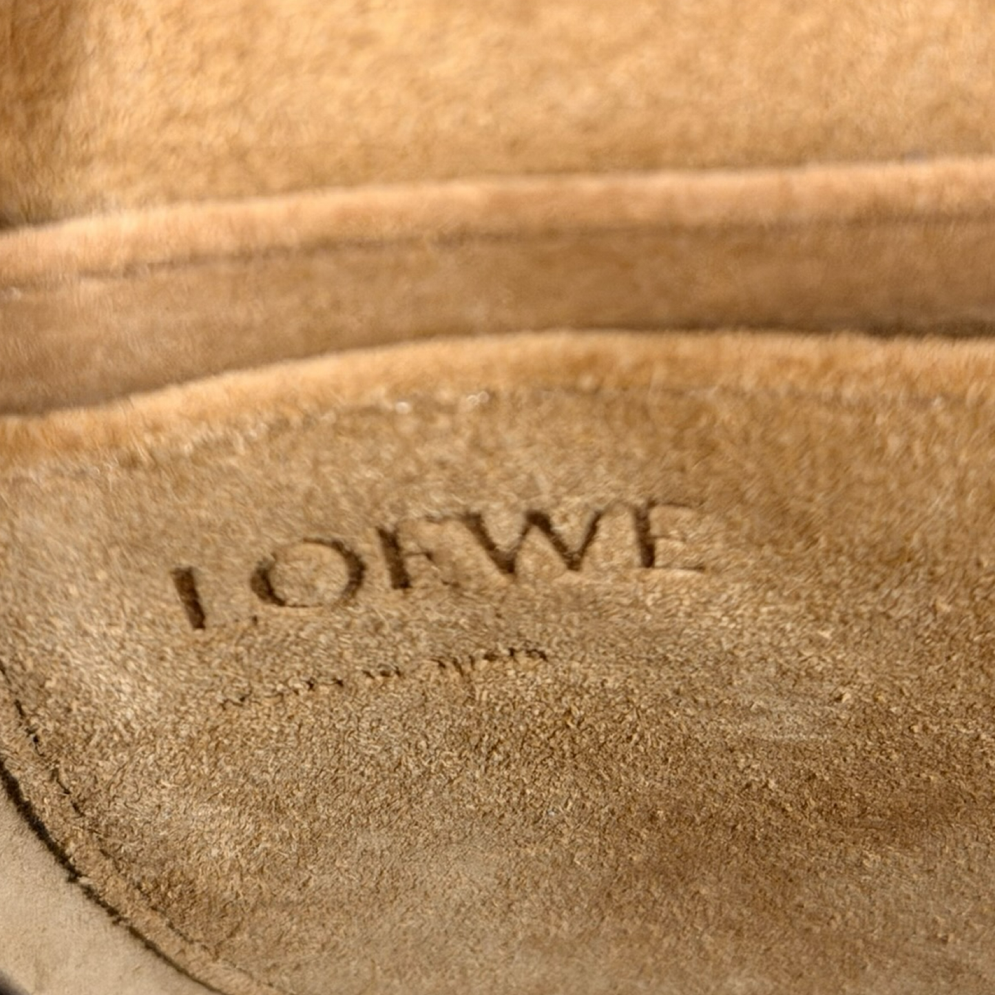 Loewe Calfskin Jacquard Mini Gate Dual Bag - GHW / Gray
