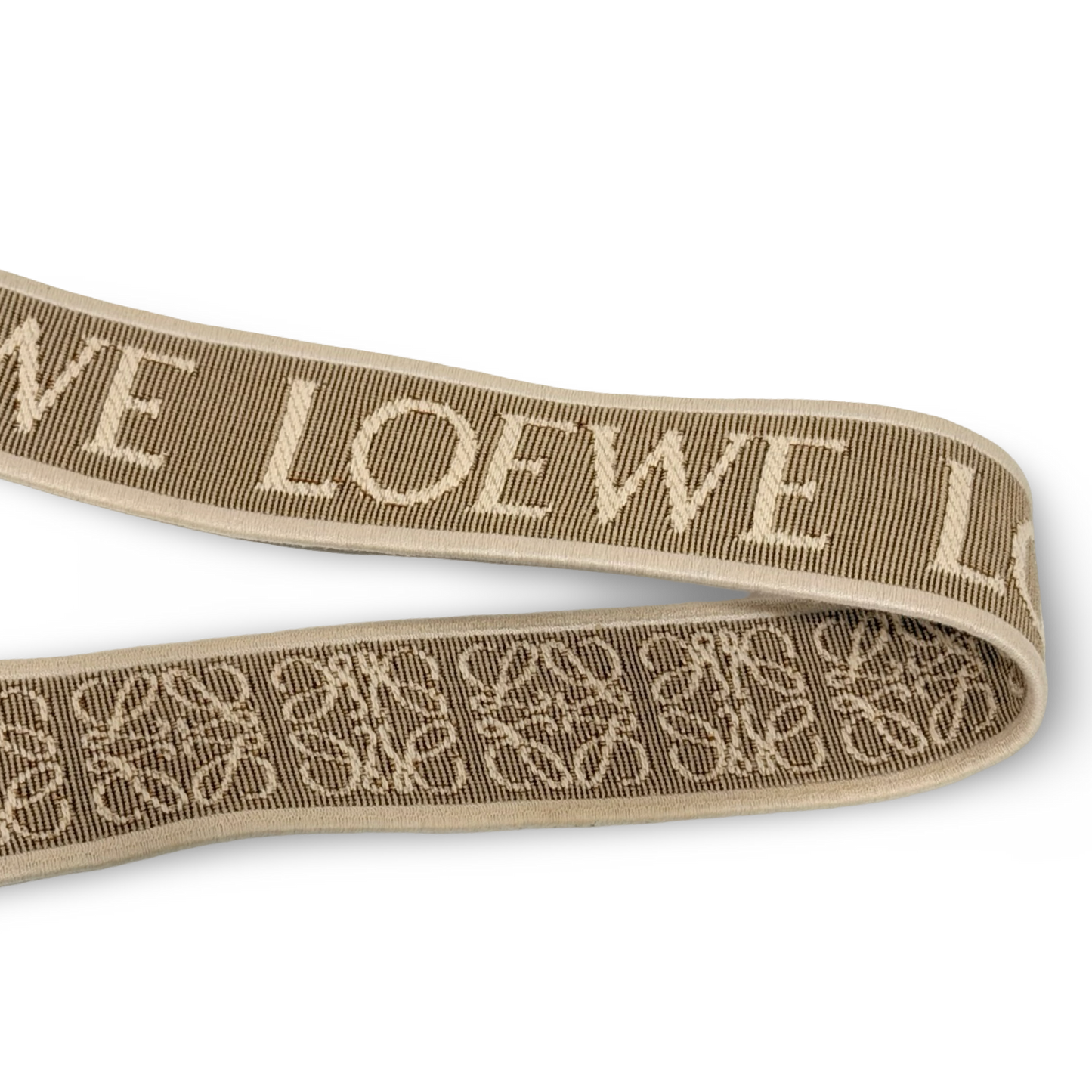 Loewe Calfskin Jacquard Mini Gate Dual Bag - GHW / Gray