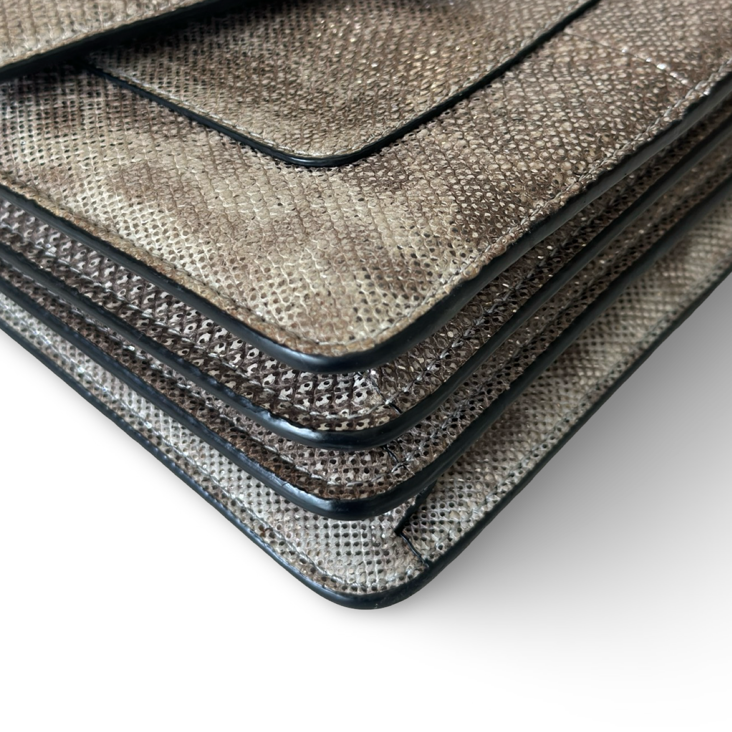 Bvlgari Snake Skin Serpenti Forever Top Handle Bag - GHW / Bronze