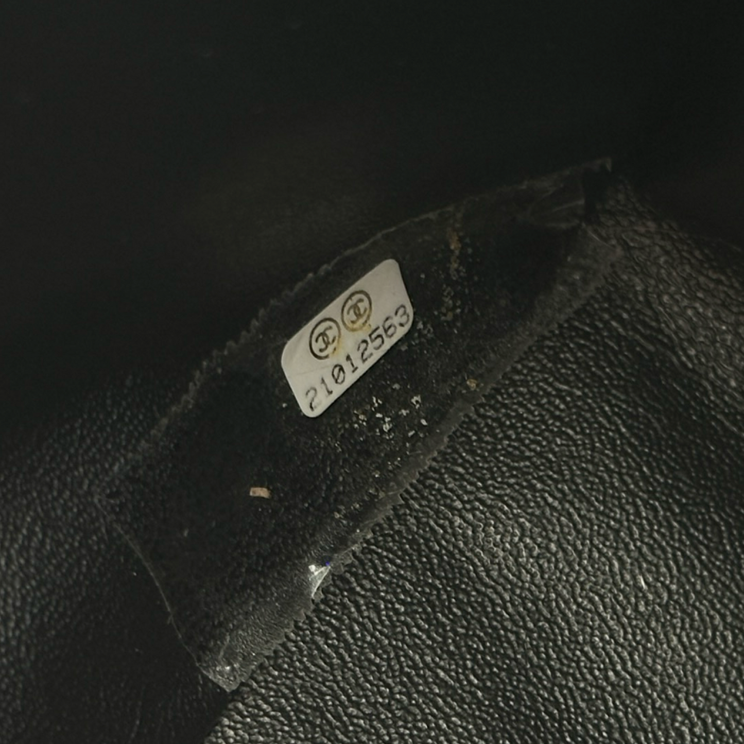 Chanel Chevron Lambskin Jumbo So Black Double Flap - Black / BHW