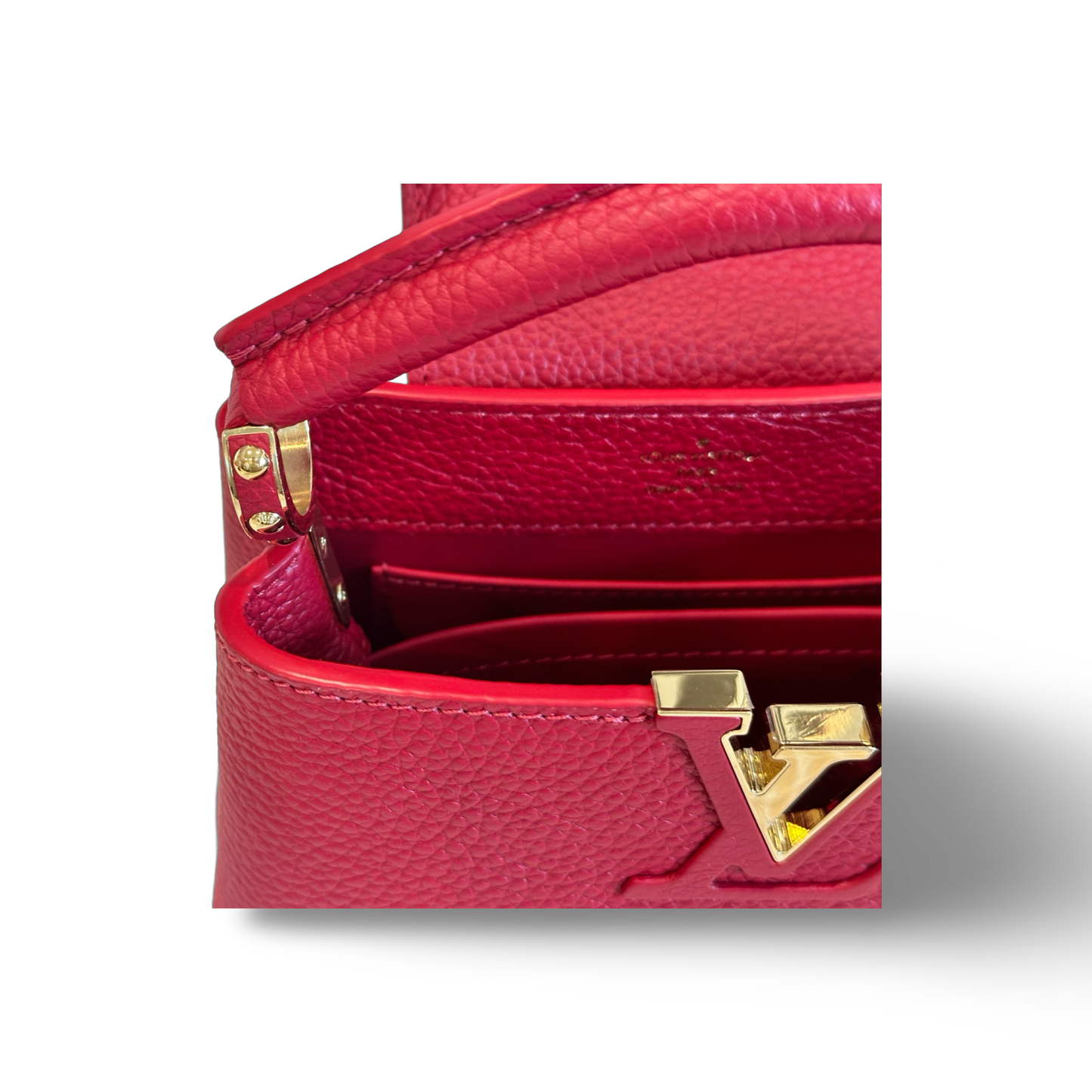 Louis Vuitton Capucines Mini Red
