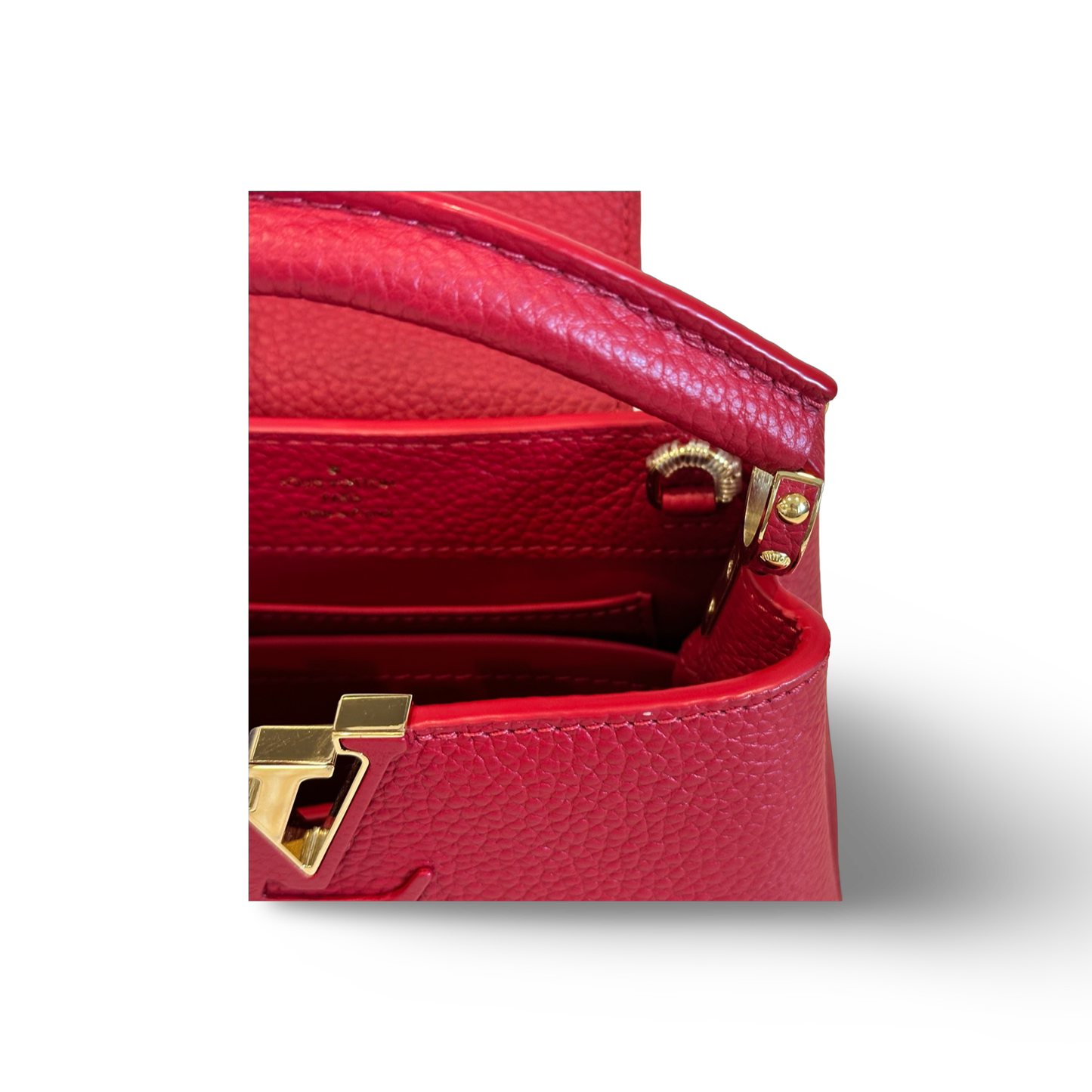 Louis Vuitton Capucines Mini Red