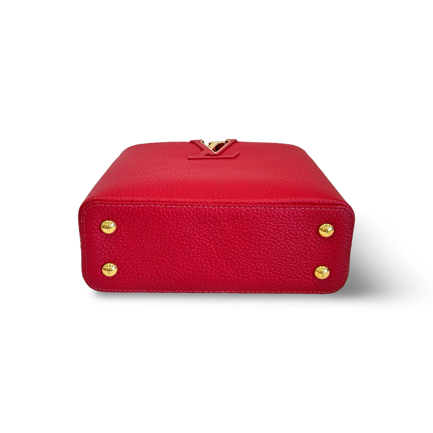 Louis Vuitton Capucines Mini Red