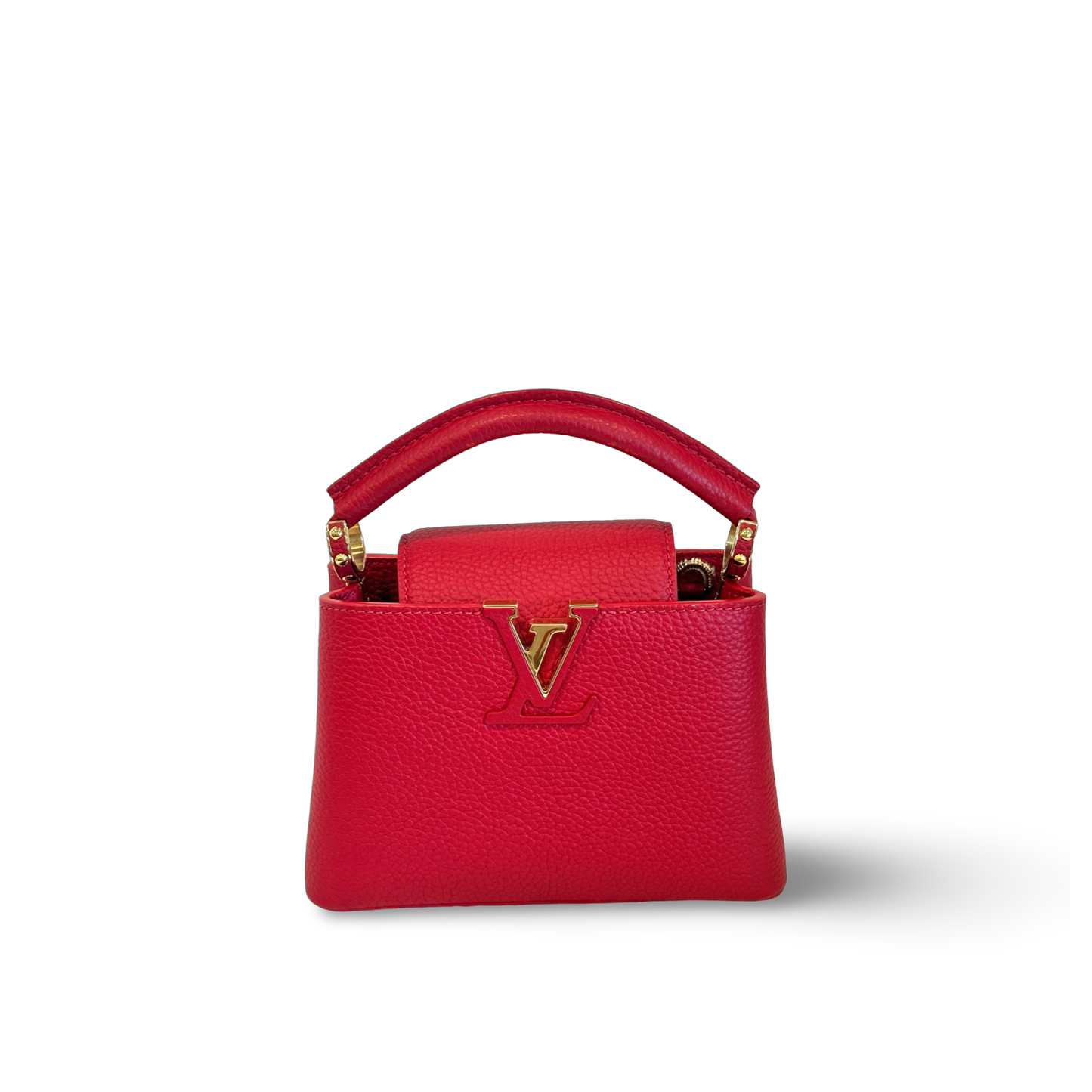 Louis Vuitton Capucines Mini Red