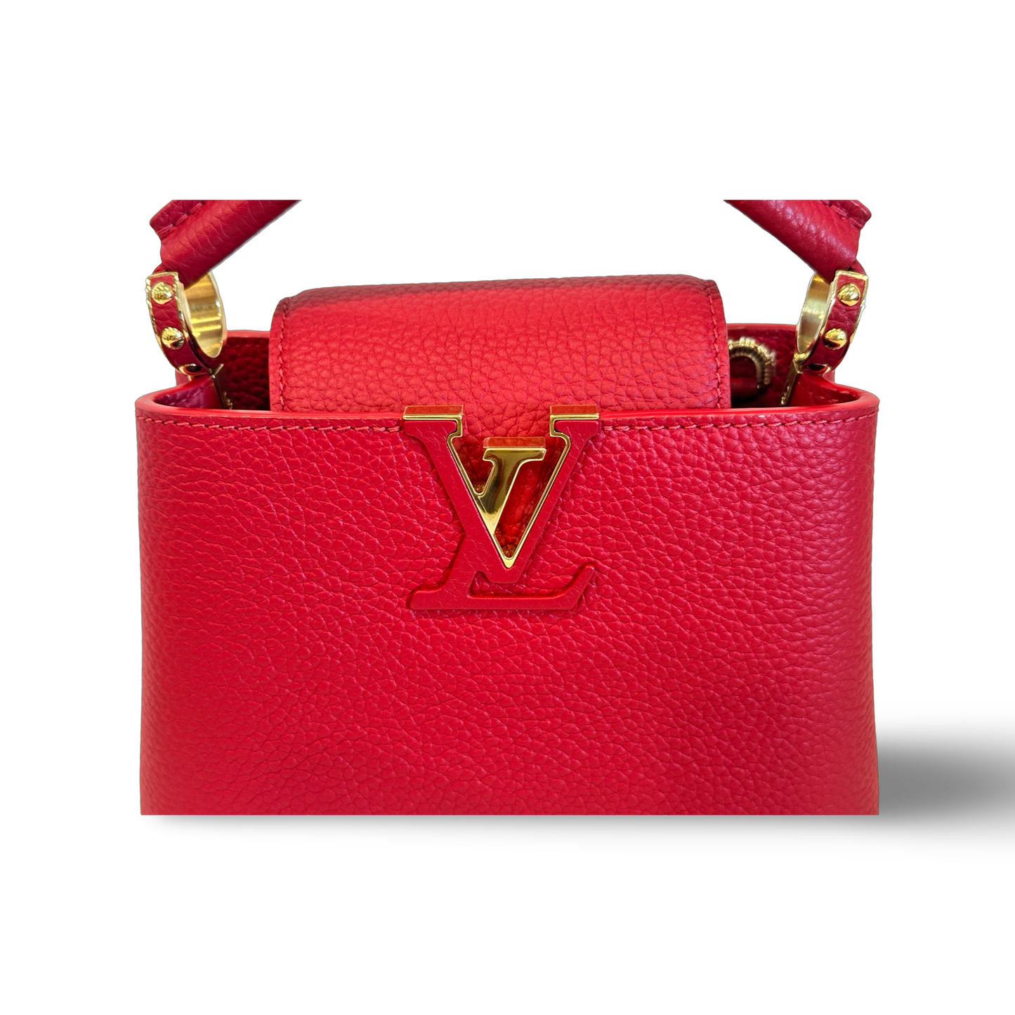 Louis Vuitton Capucines Mini Red