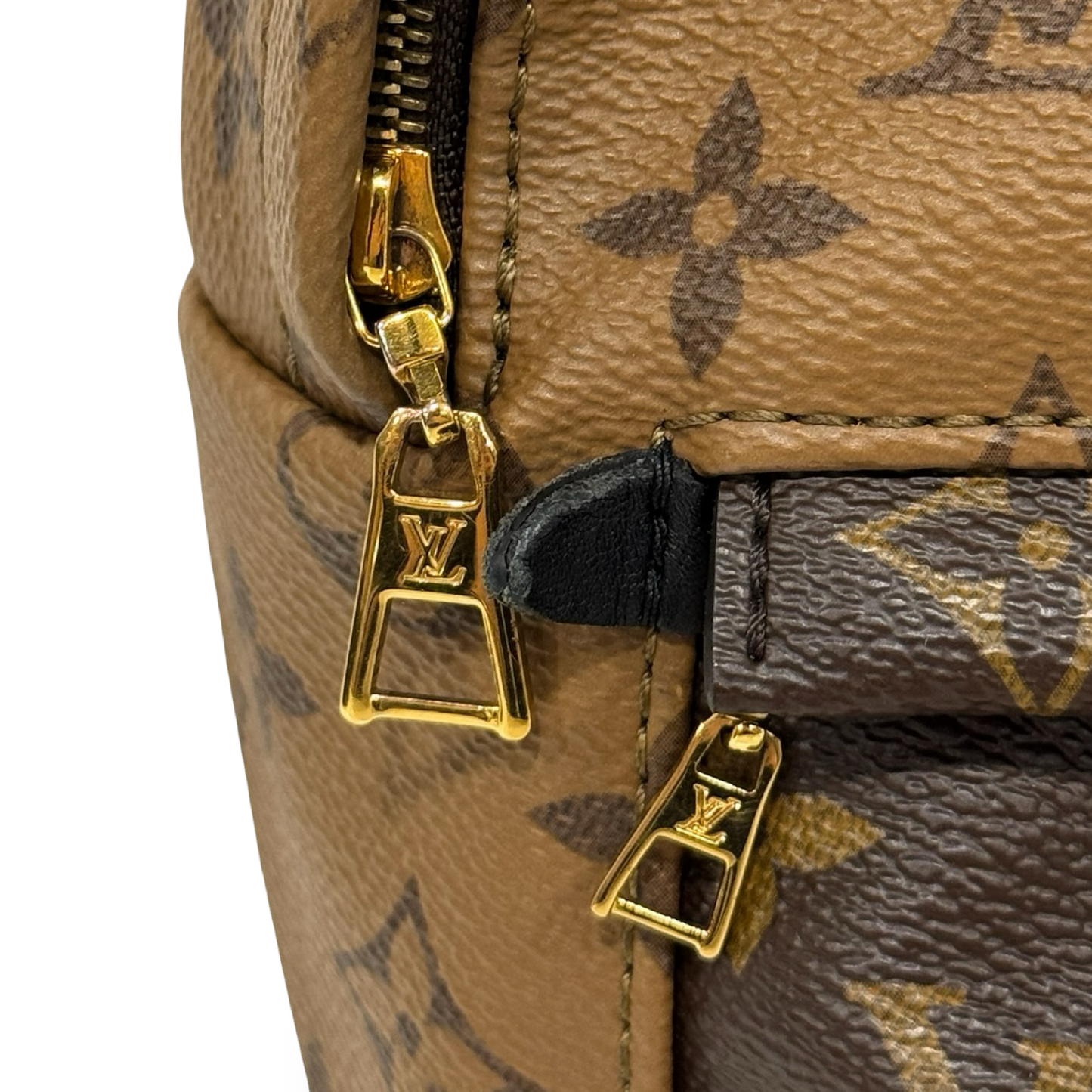 Louis Vuitton Monogram Mini Palm Springs Backpack - Brown