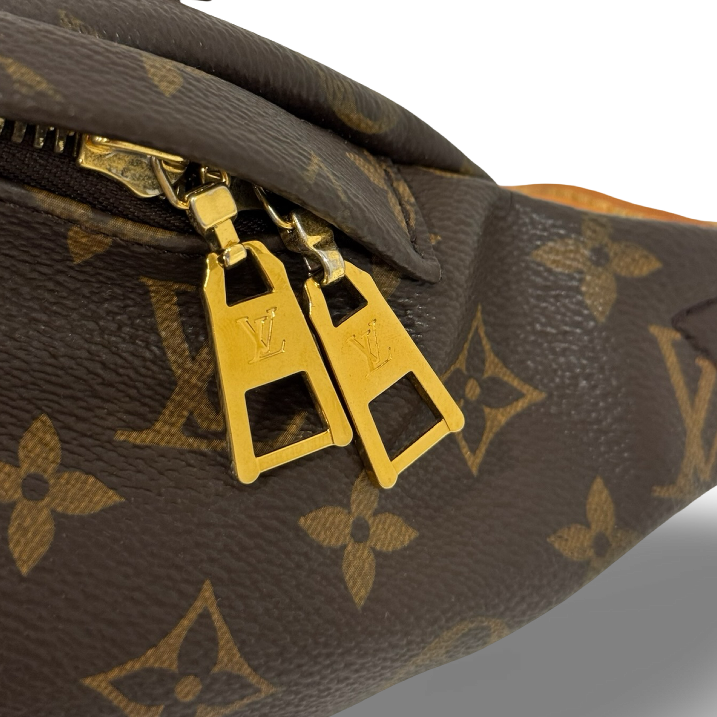Louis Vuitton Monogram Bum Bag Waist Bag- GHW / Brown