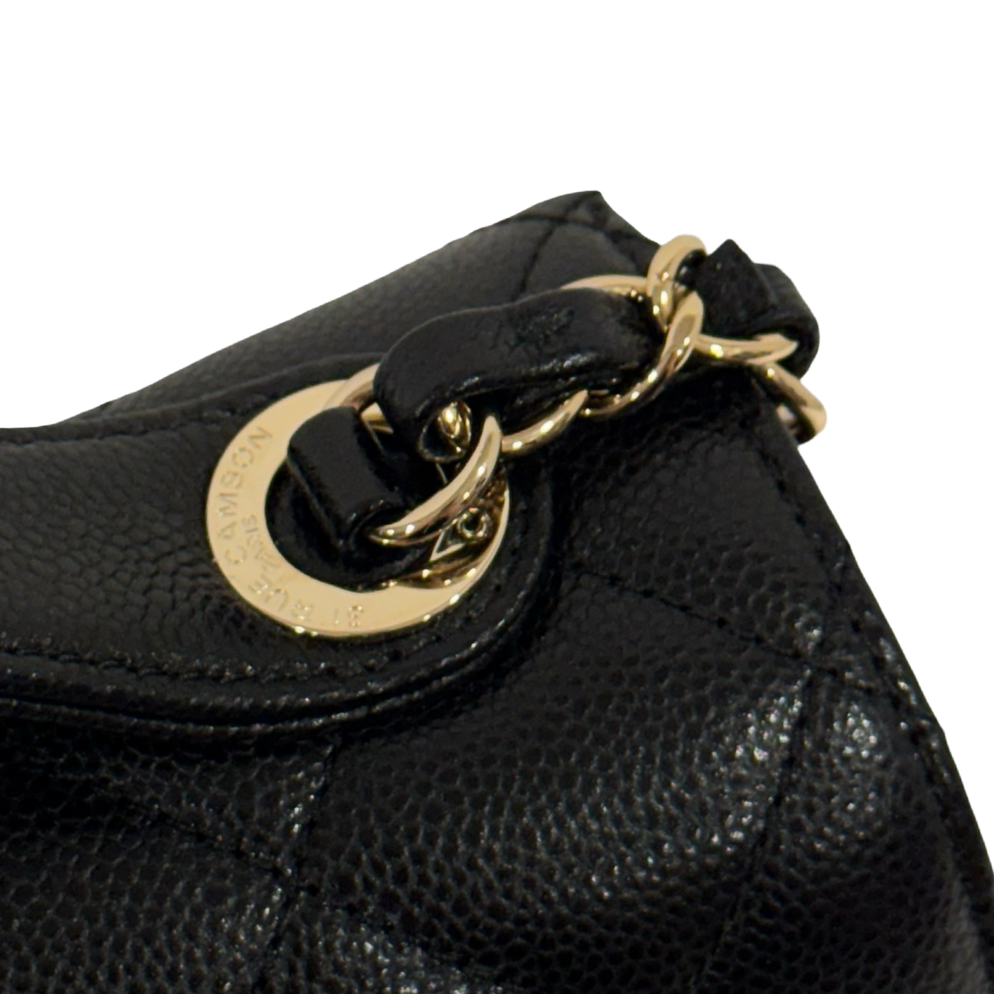 Chanel Quilted Caviar Large Business Affinity Flap - GHW / Black