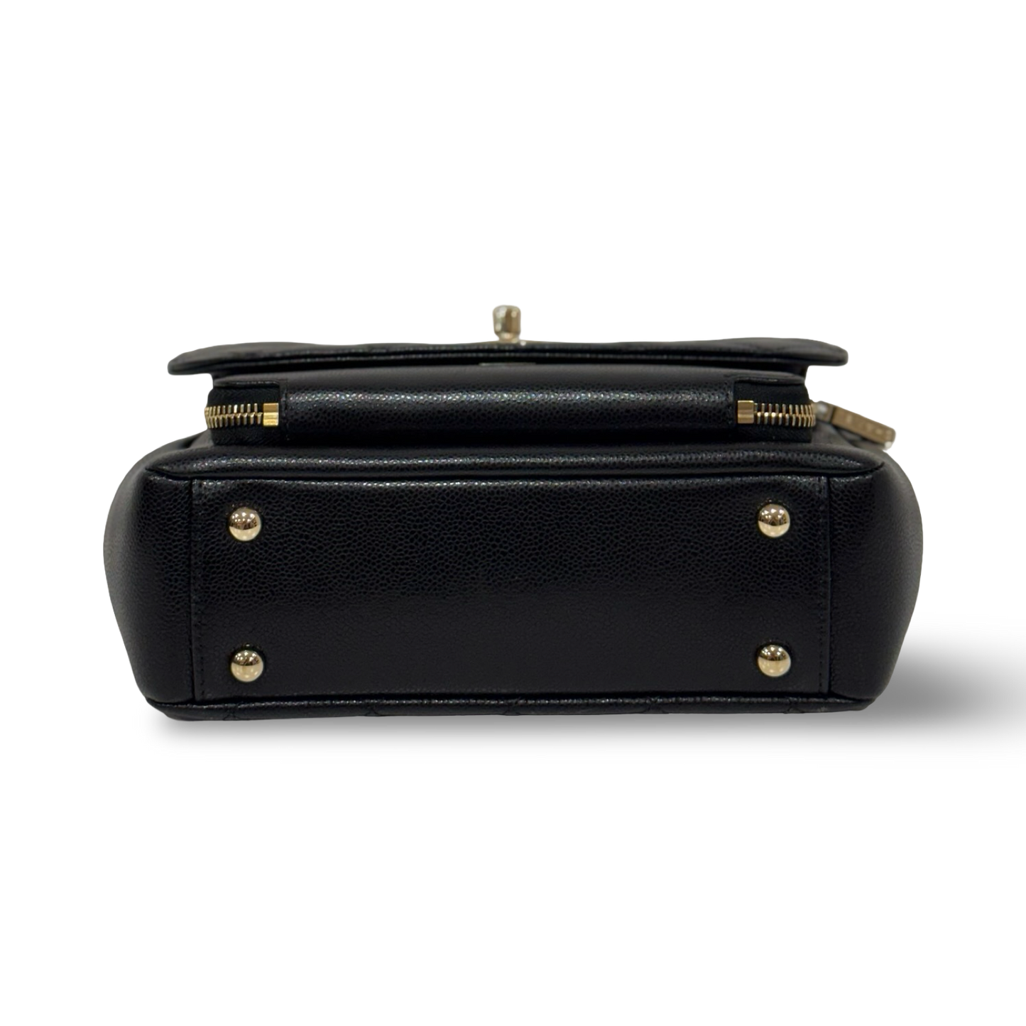 Chanel Quilted Caviar Large Business Affinity Flap - GHW / Black
