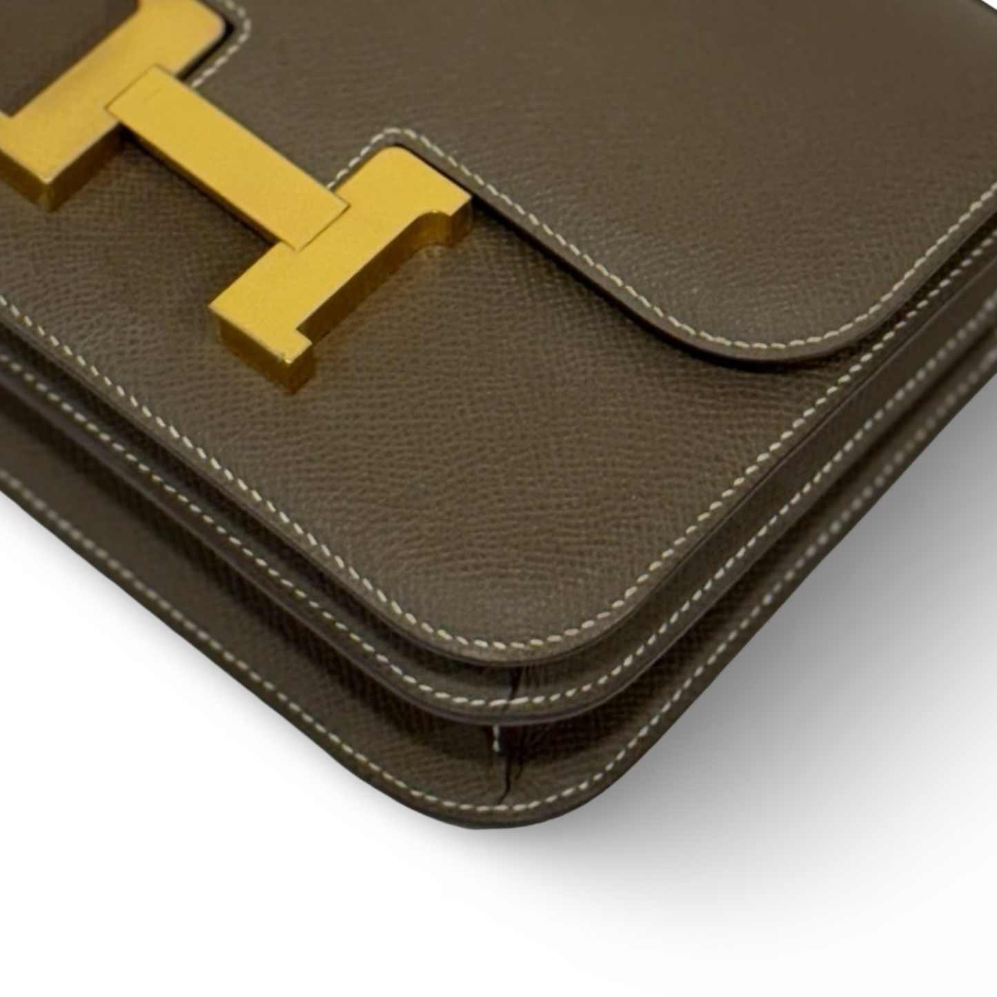 Hermes Epsom 18 Constance Bag - GHW / Etoupe